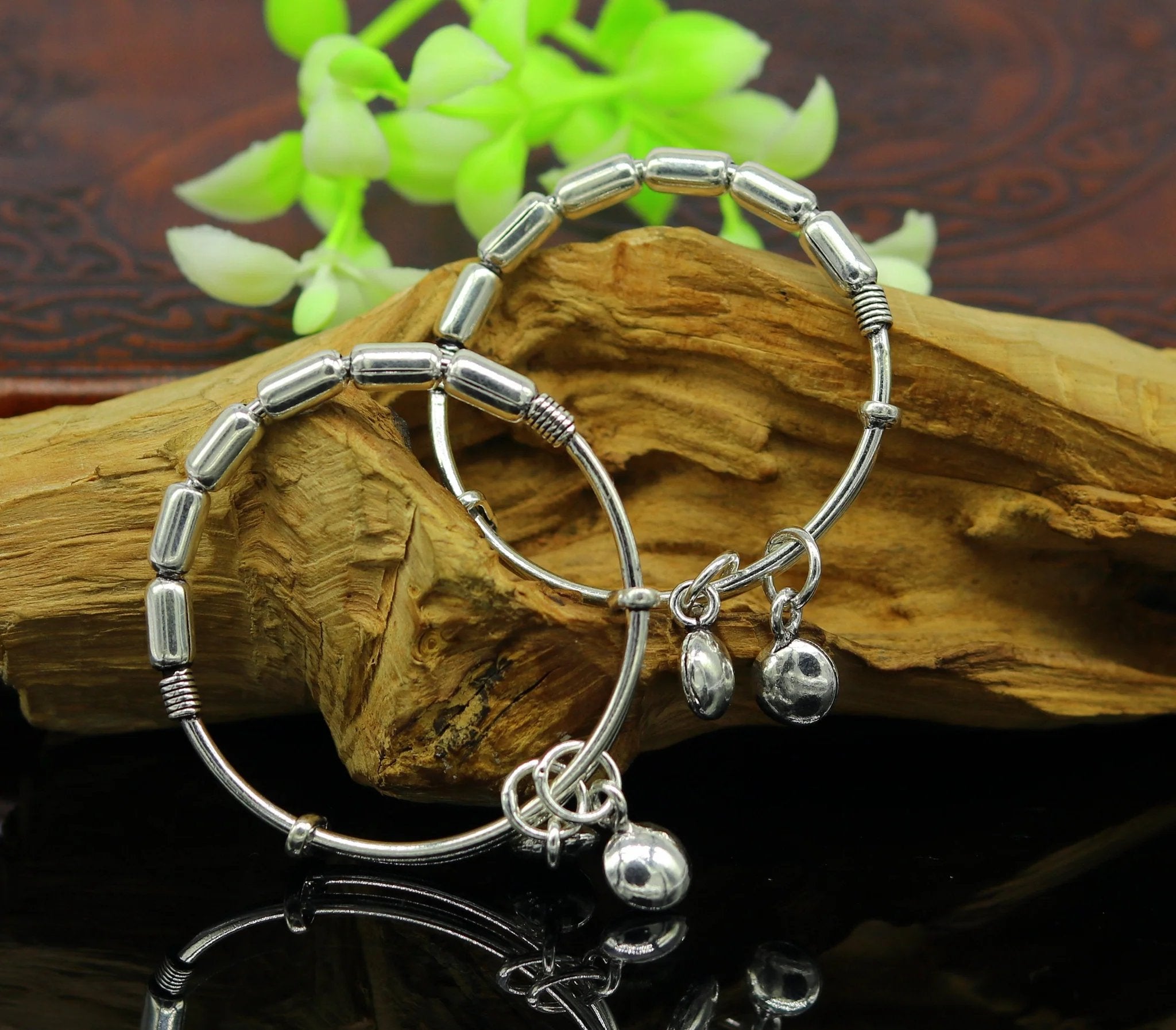 Baby Girl Silver Bangles For Babies With Price Buy 925 Silver Kada