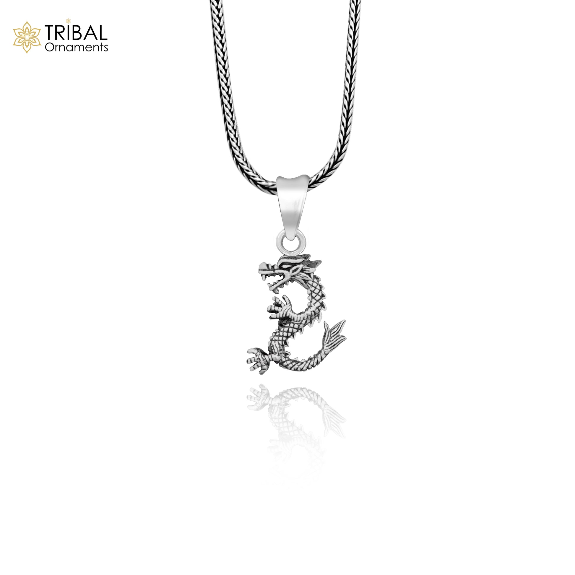 925 sterling silver exclusive stylish vintage dragon design pendant, amazing fancy stylish pendant for boy's and girl's  ssp1619 - TRIBAL ORNAMENTS