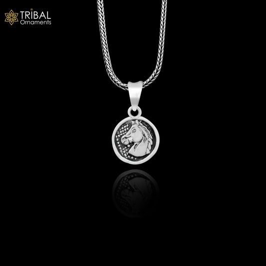 925 sterling silver Handmade unicorn horse design  pendant, amazing vintage design gifting pendant customized jewelry ssp268 - TRIBAL ORNAMENTS