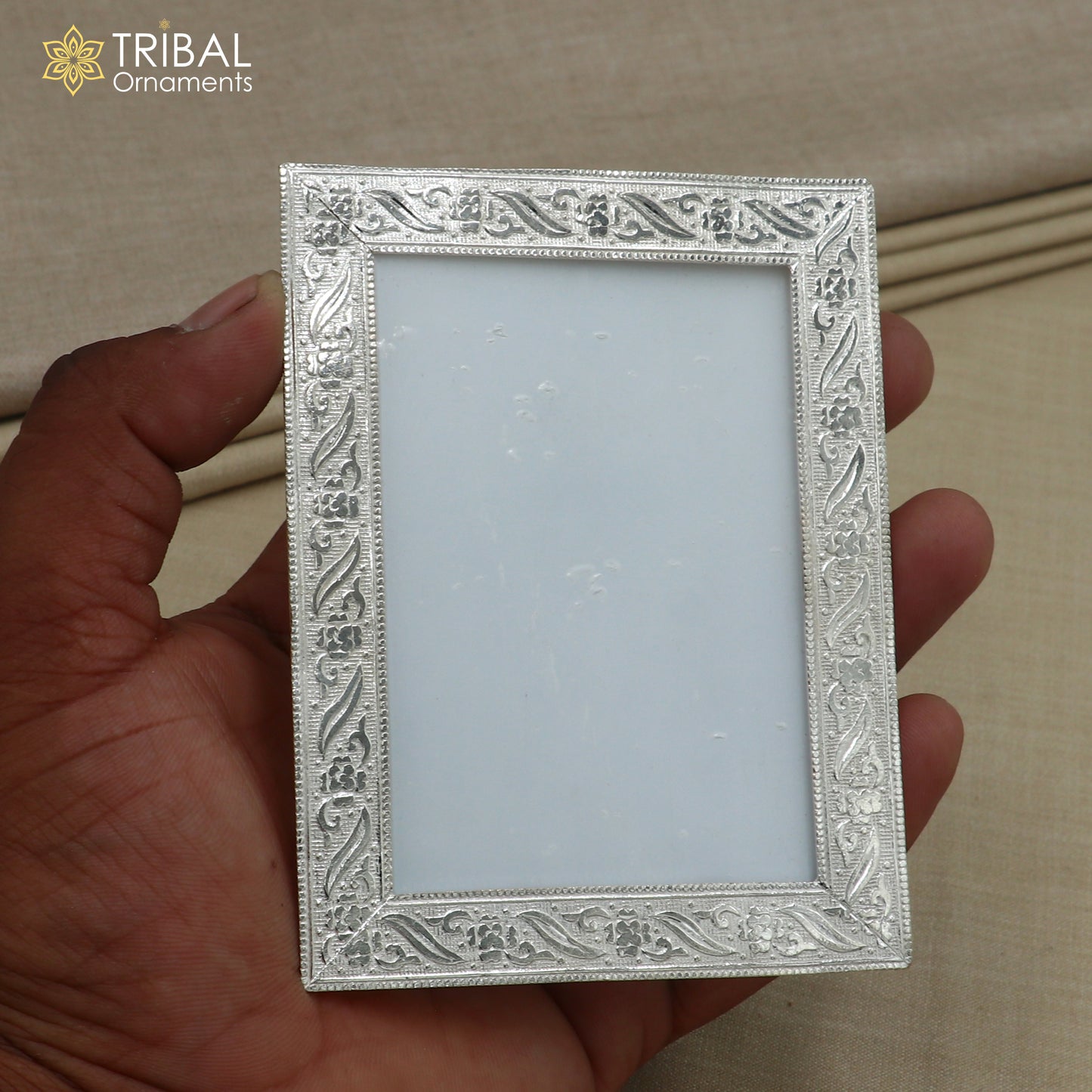 925 sterling silver photo frame, light weight gifting for article sf28
