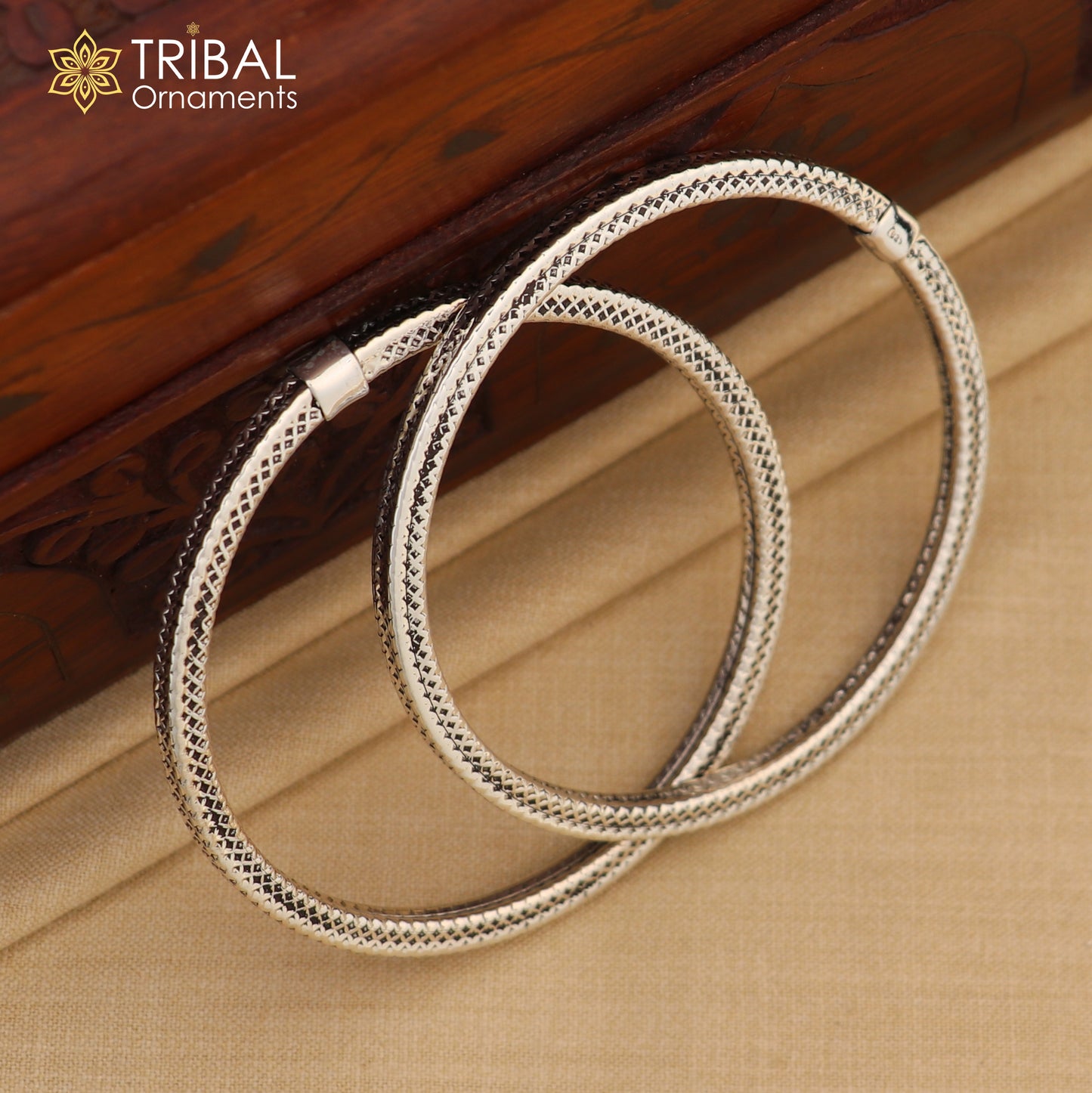 925 sterling silver handmade customized vintage design bangle bracelet kada single piece excellent oxidized gifting unisex jewelry nssk4