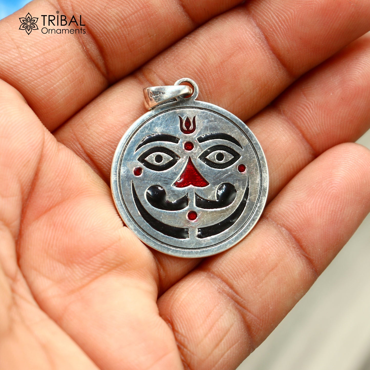925 sterling silver salasar bala ji pendant unisex jewelry nsp1086