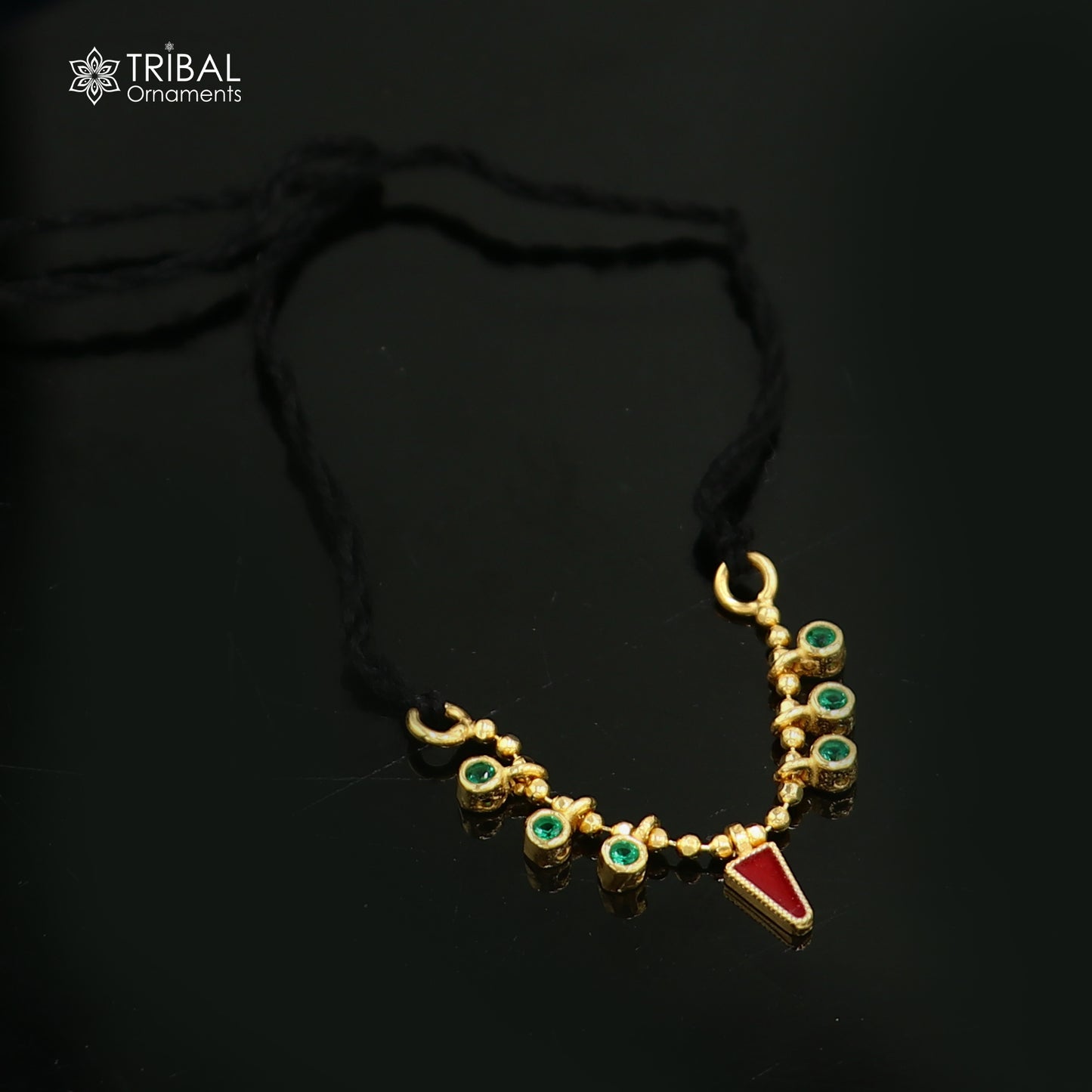 925 sterling silver multi color stone necklace for idols or god statues gold polished jewelry set779