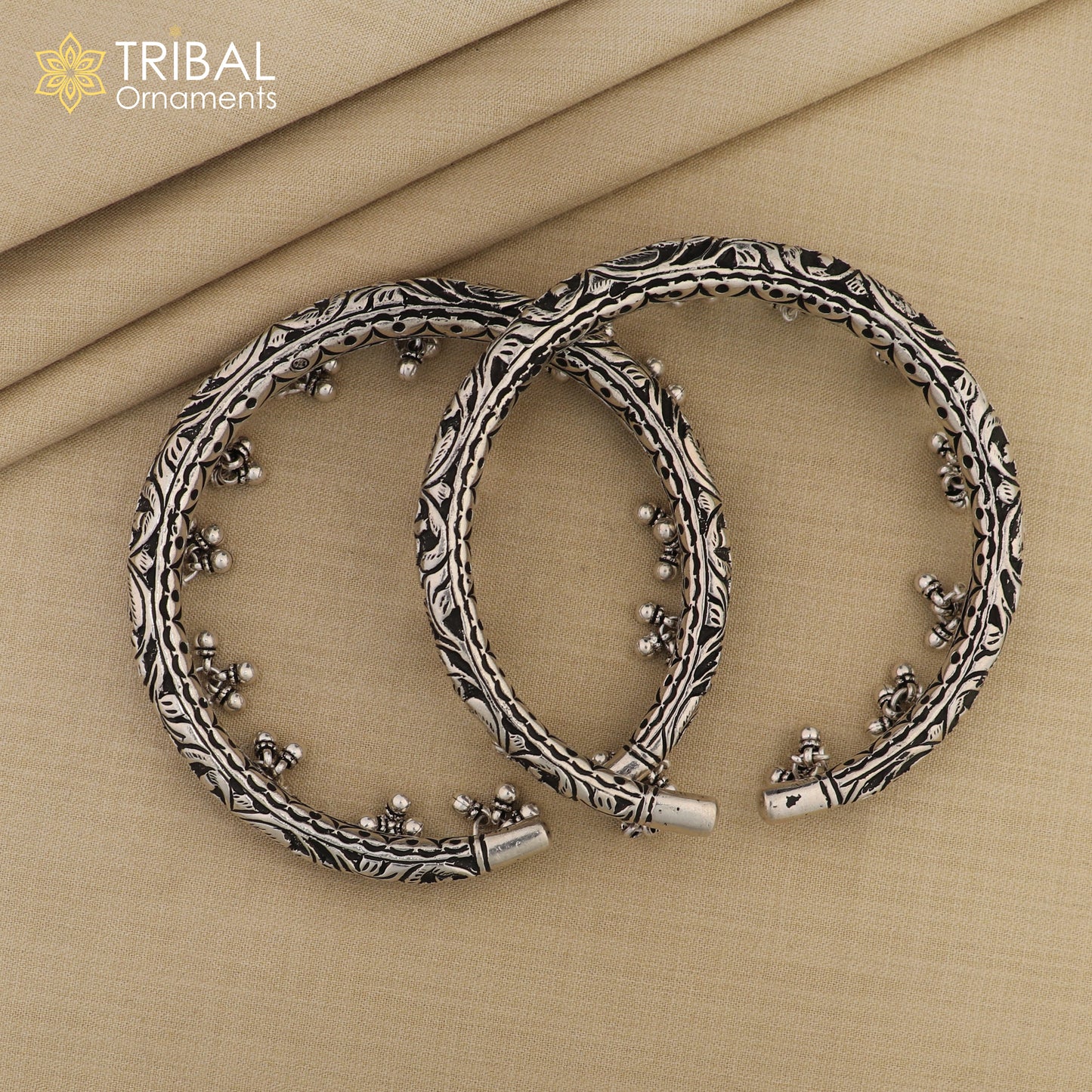 925 sterling silver chitai work fabulous handcrafted customized work vintage foot bracelet kada nsfk49