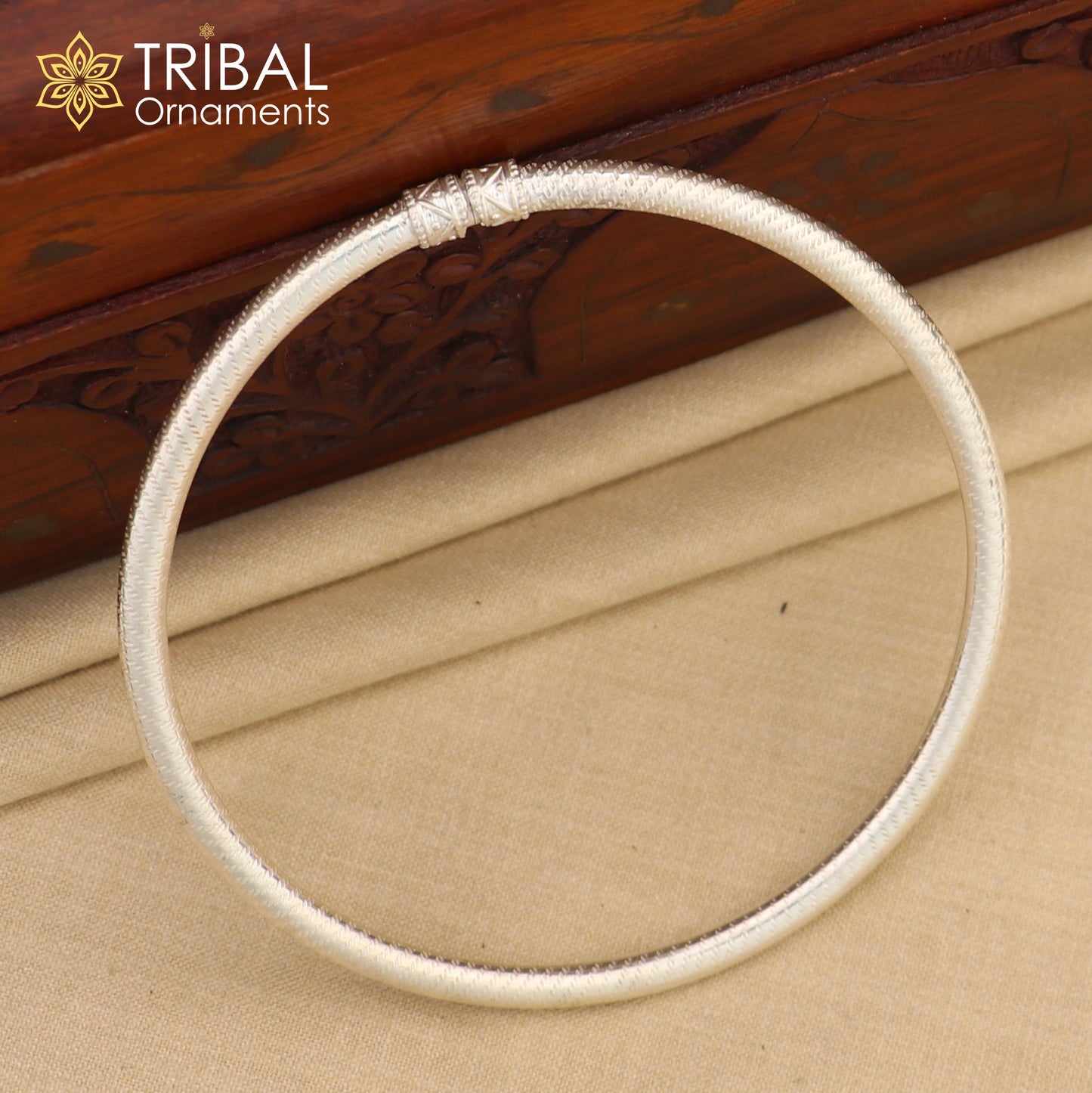 925 Sterling silver Vintage design Indian traditional silver women's customized foot ankle kada bracelet tribal jewelry nsfk72