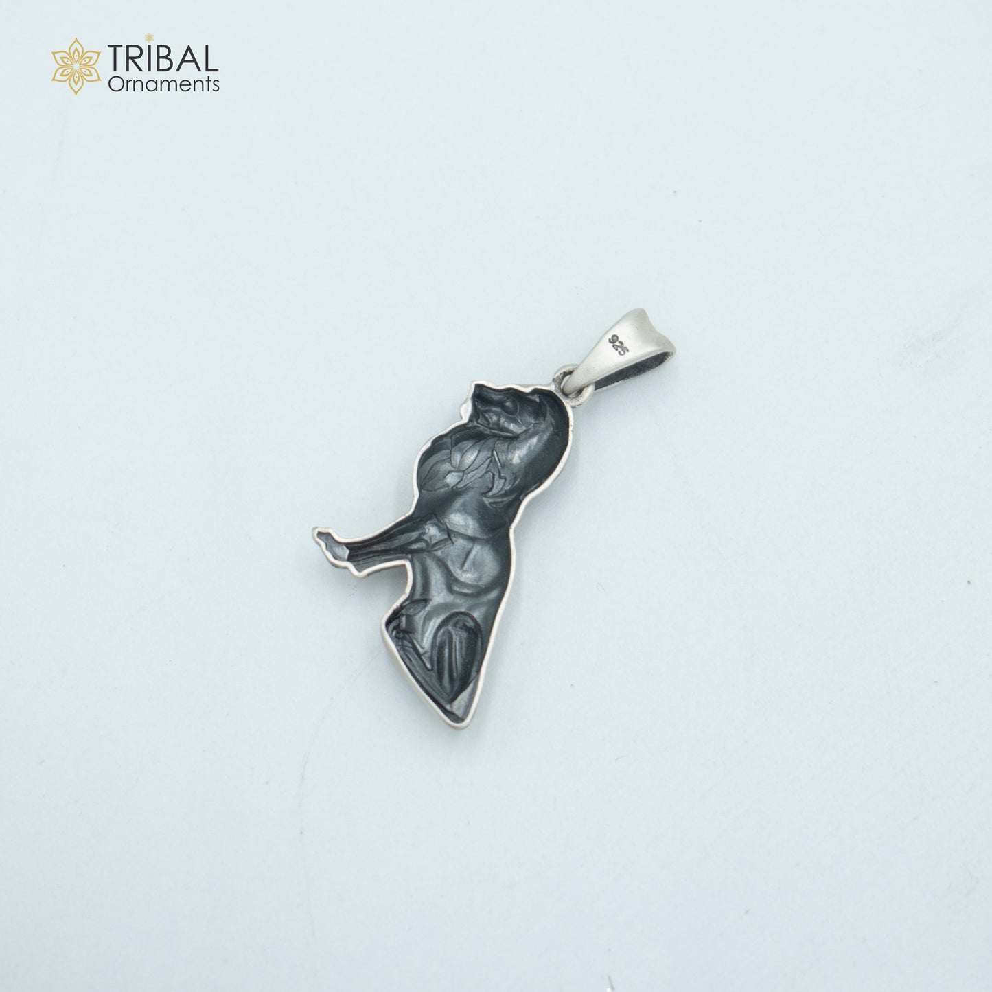925 sterling silver the lion king Pendant with chain tribal jewellery nsp1026 - TRIBAL ORNAMENTS