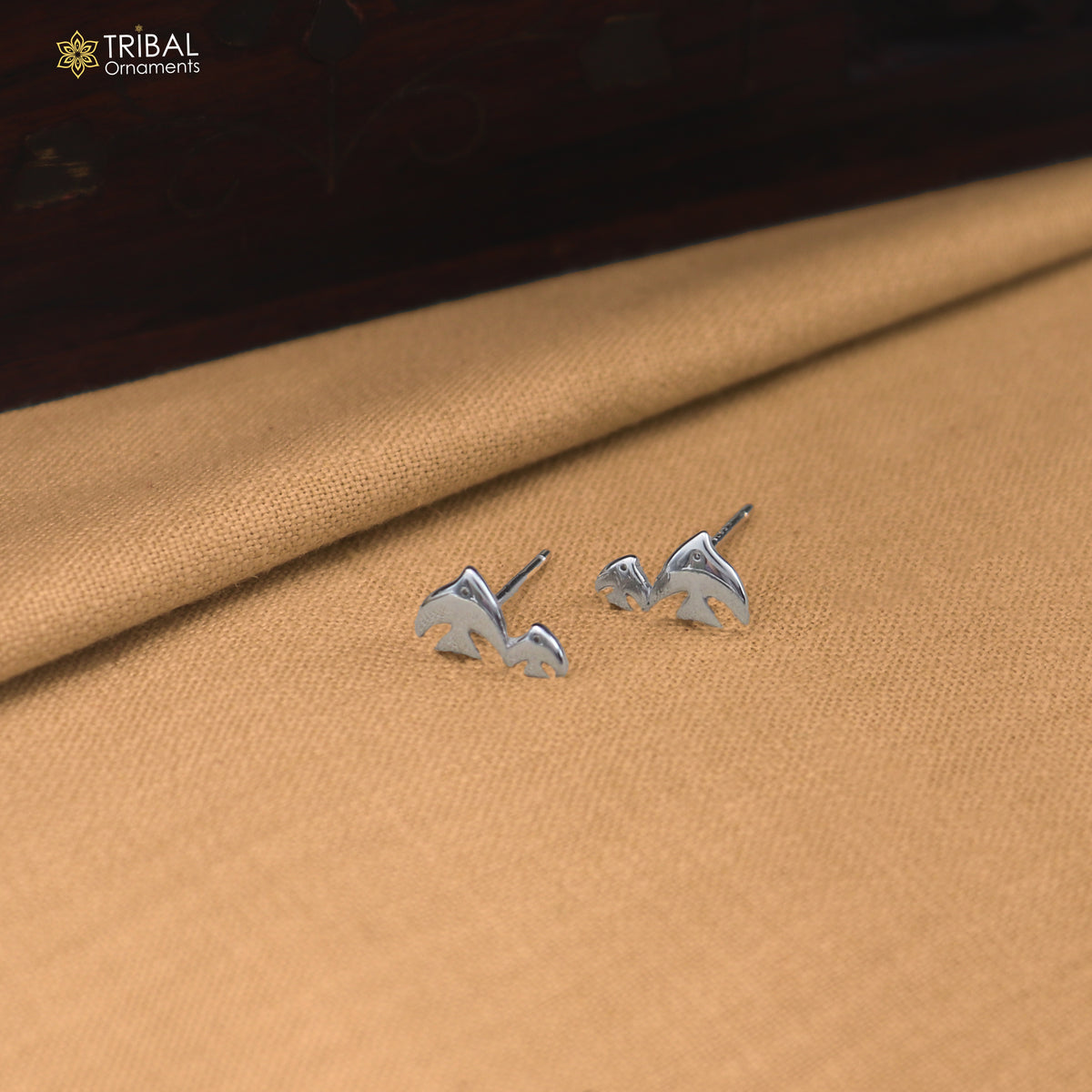 925 sterling silver stylish design stud earring jewelry er380