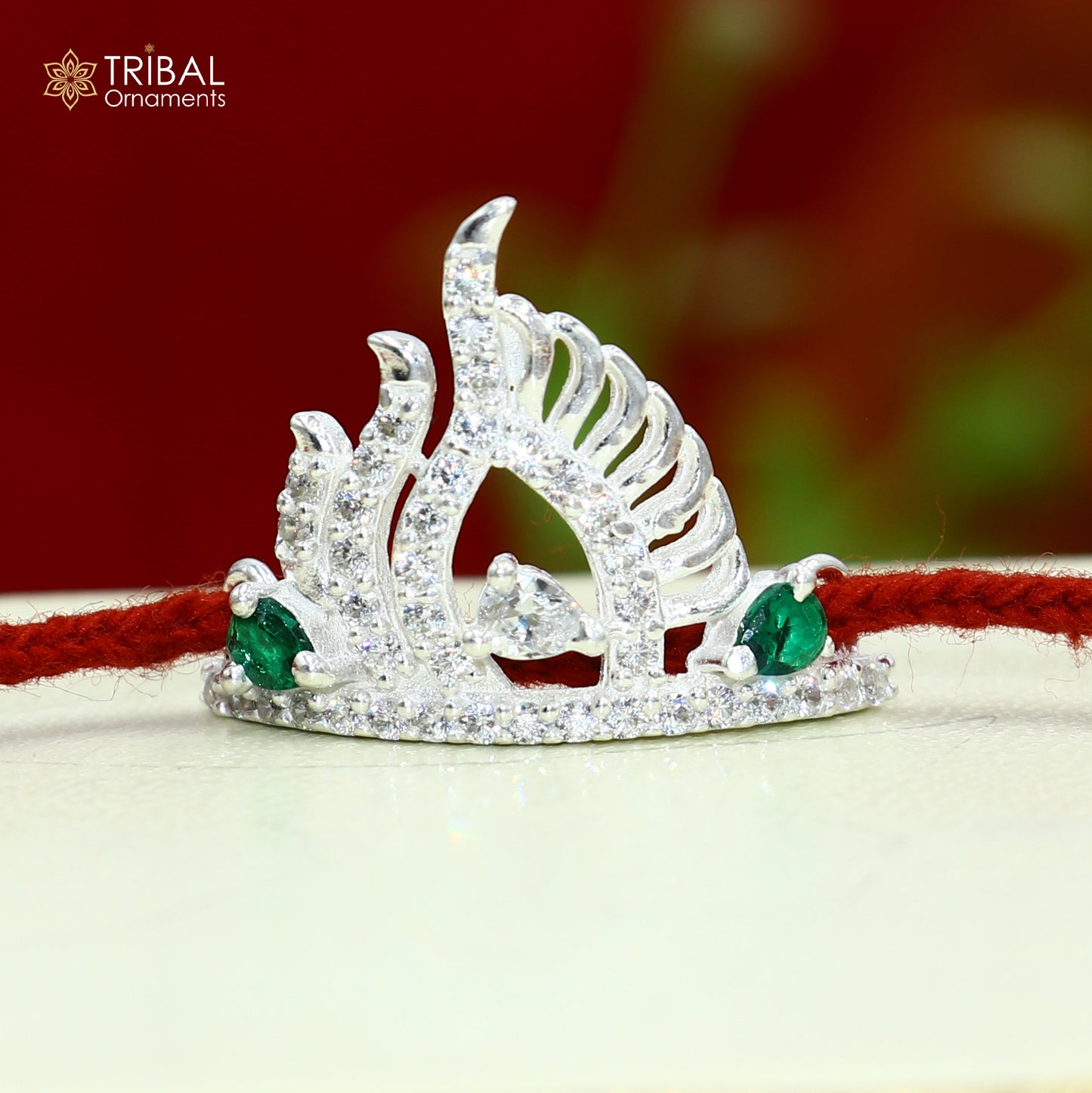 925 sterling silver handmade lord baby Krishna Mukut, amazing Laddu Gopala, crawling Krishna crown head jewelry SM28 - TRIBAL ORNAMENTS