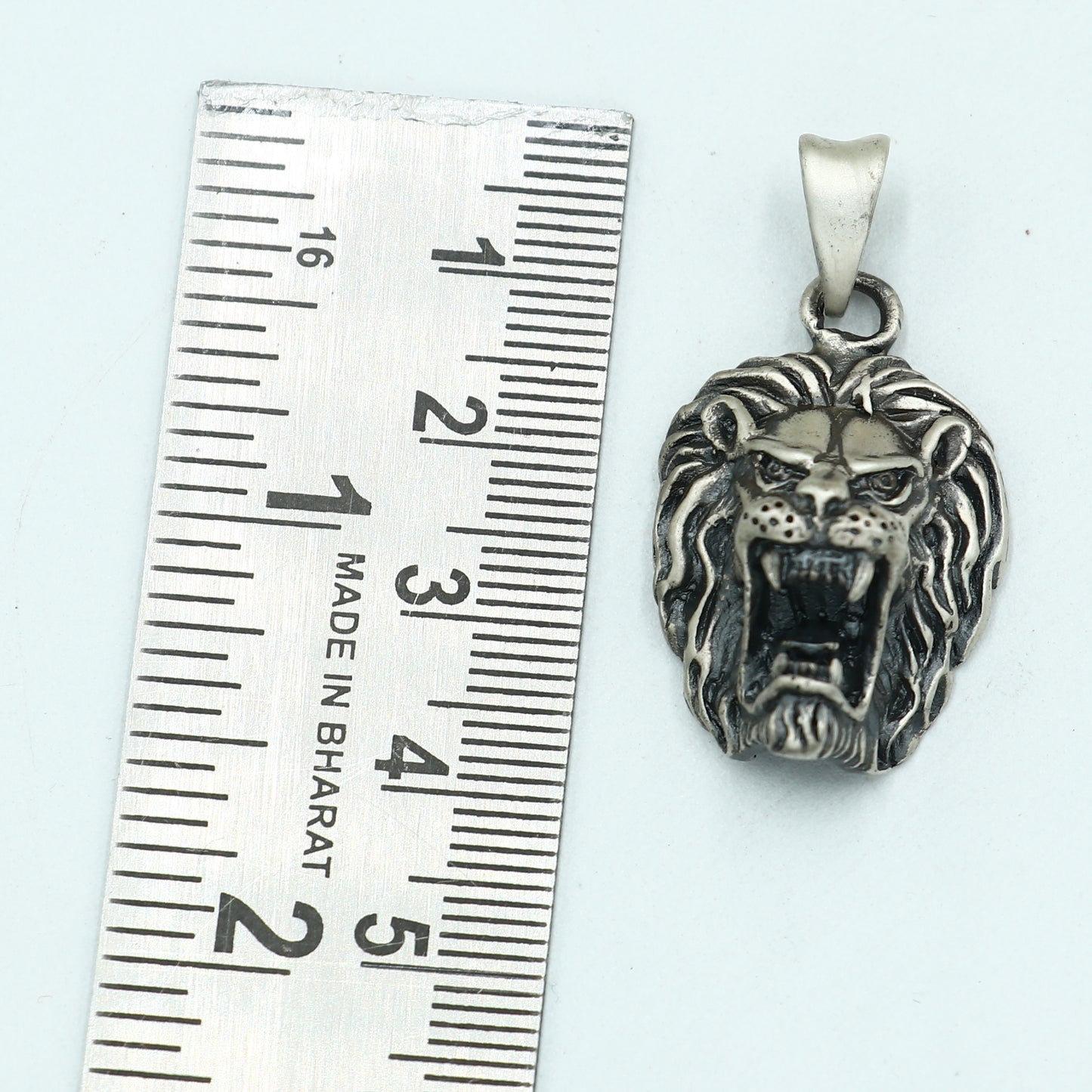 925 sterling silver lion king Pendant with chain tribal jewellery nsp1024 - TRIBAL ORNAMENTS