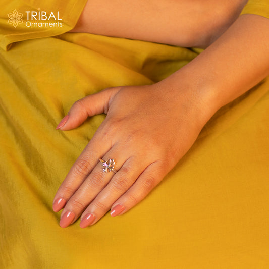 925 sterling silver unique design ring Jewelry sr780 - TRIBAL ORNAMENTS