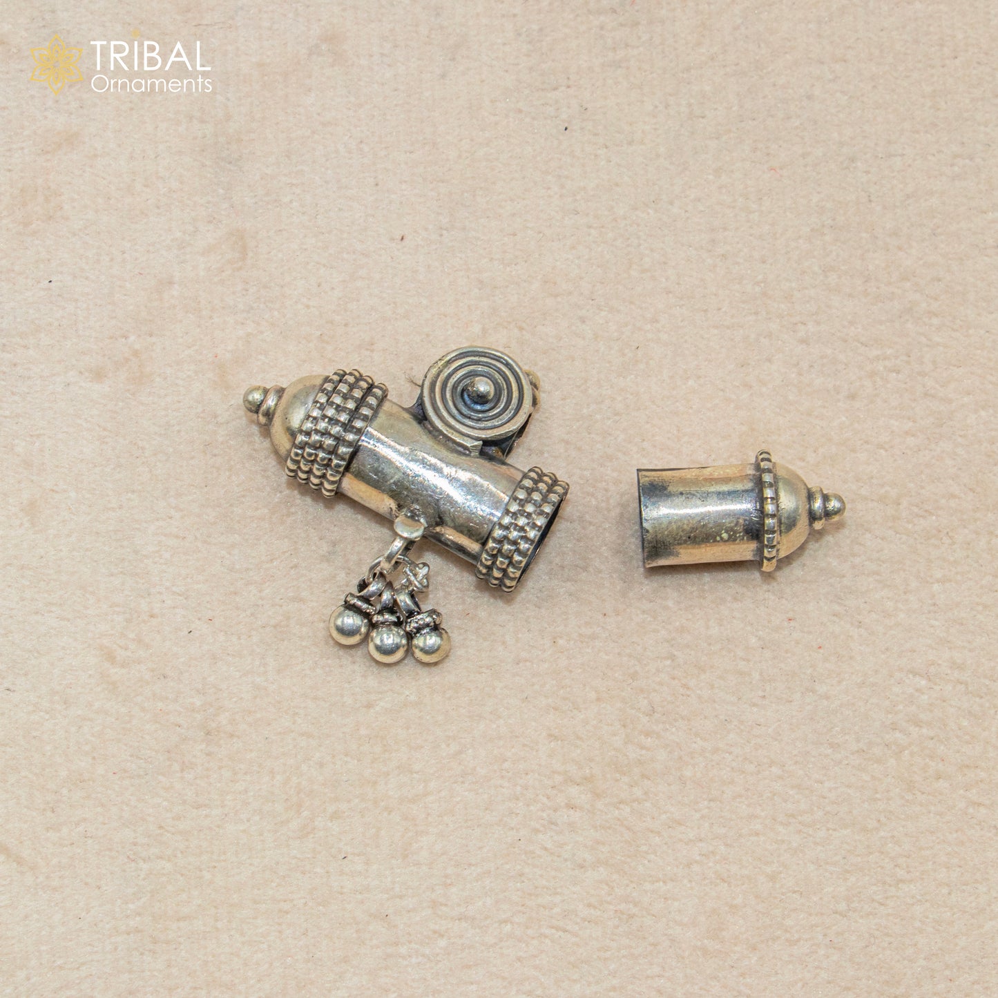 925 sterling silver handmade amulet Pendant tribal jewellery nsp1047 - TRIBAL ORNAMENTS