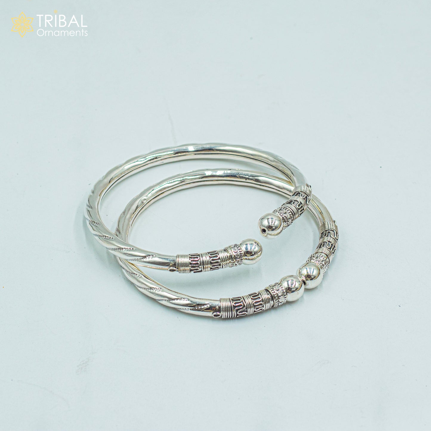 925 sterling silver handmade vintage design gorgeous customized foot bracelet anklet kada hanging drops belly dance ethnic jewelry nsfk128 - TRIBAL ORNAMENTS