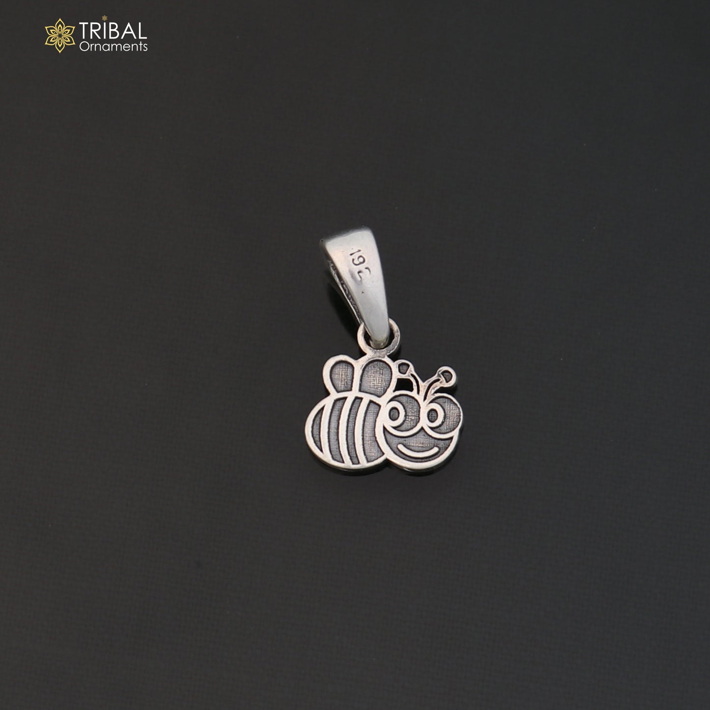 925 sterling silver bee charm Pendant stylish unisex jewelry nsp1136
