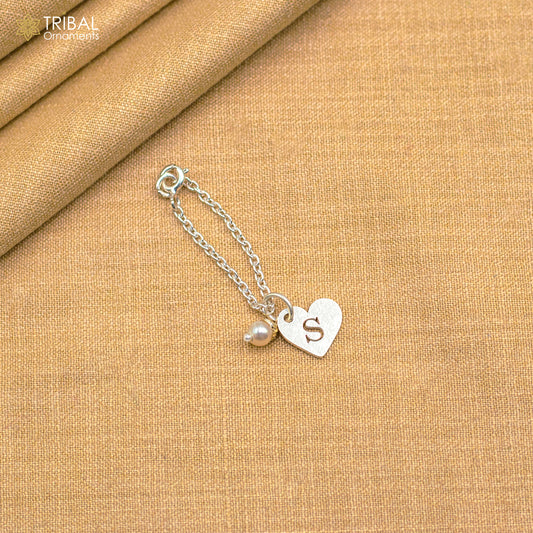 925 sterling silver Heart shape watch charms wsc01