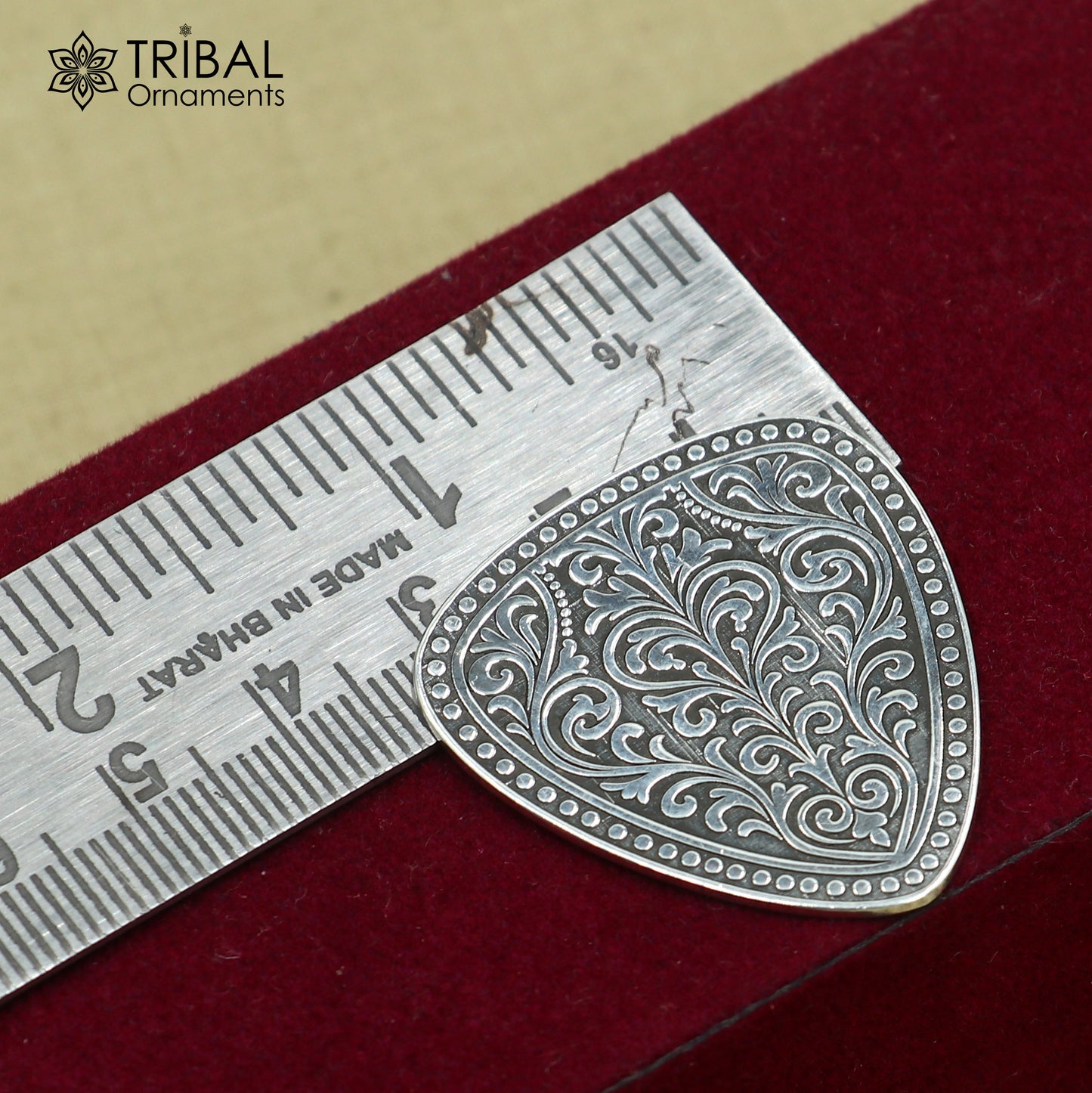 925 sterling silver Guitar Pick personalized musical instrument article art844