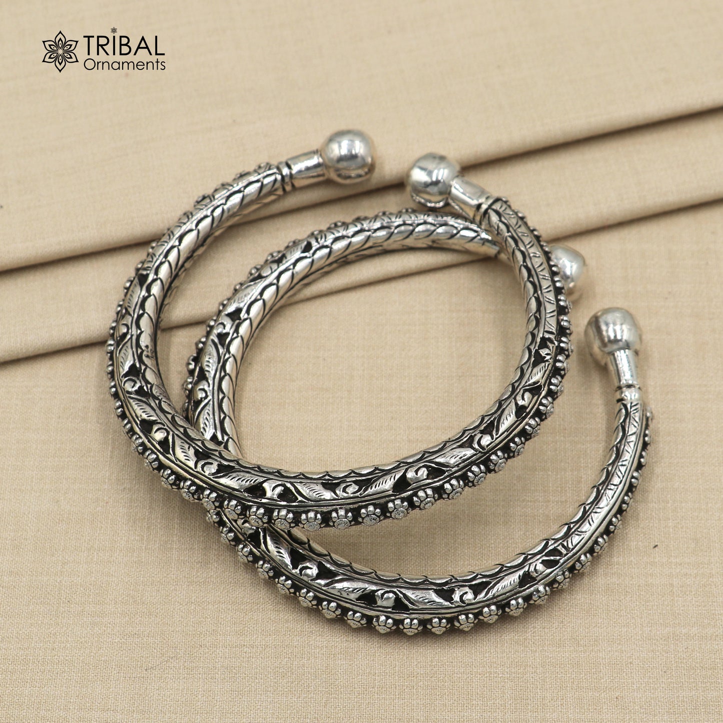 925 sterling silver vintage ethnic chitai work customized foot ankle kada bracelet jewelry nsfk148
