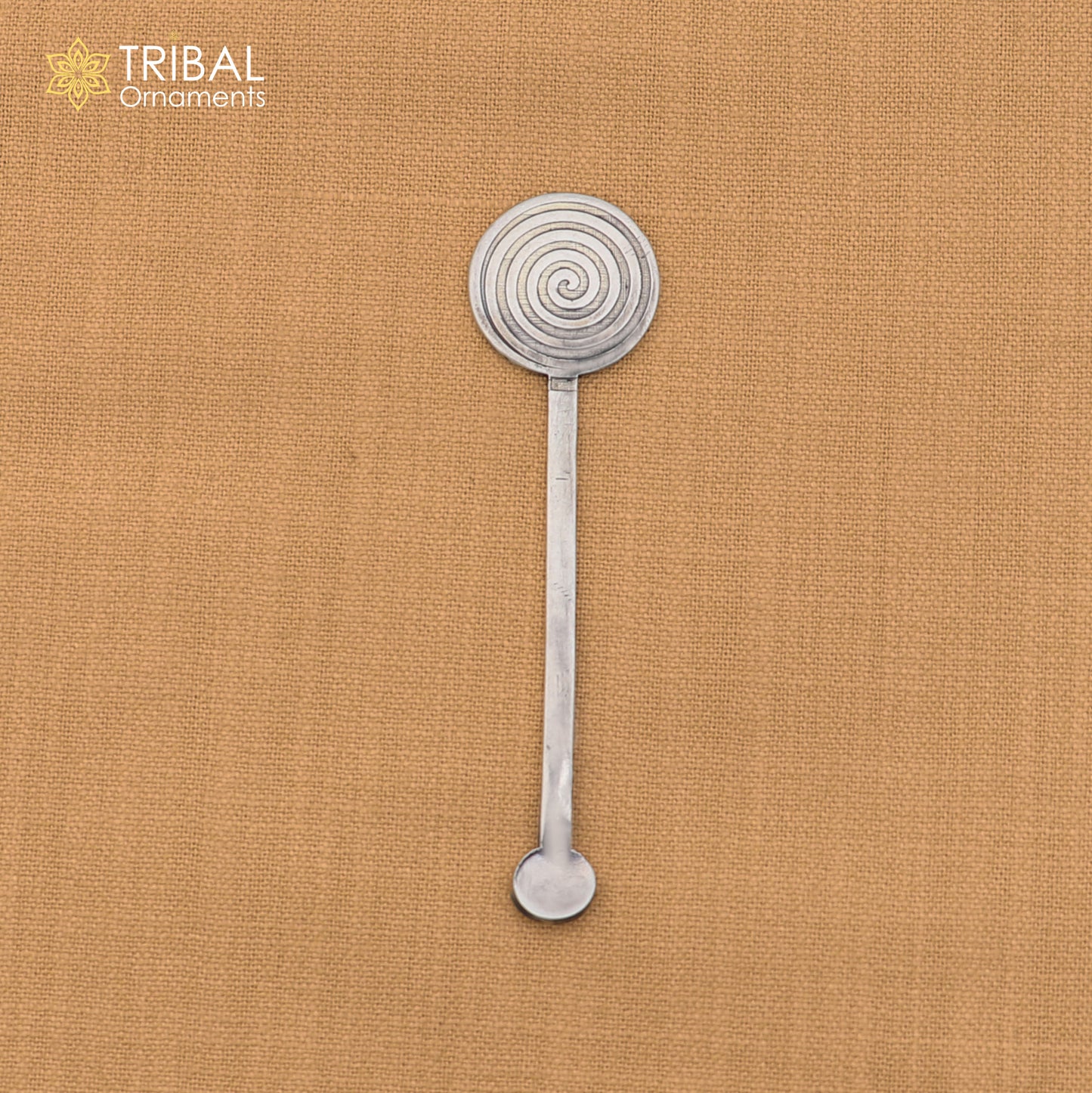925 sterling silver new born baby Annaprashan ceremony Honey stick su1398