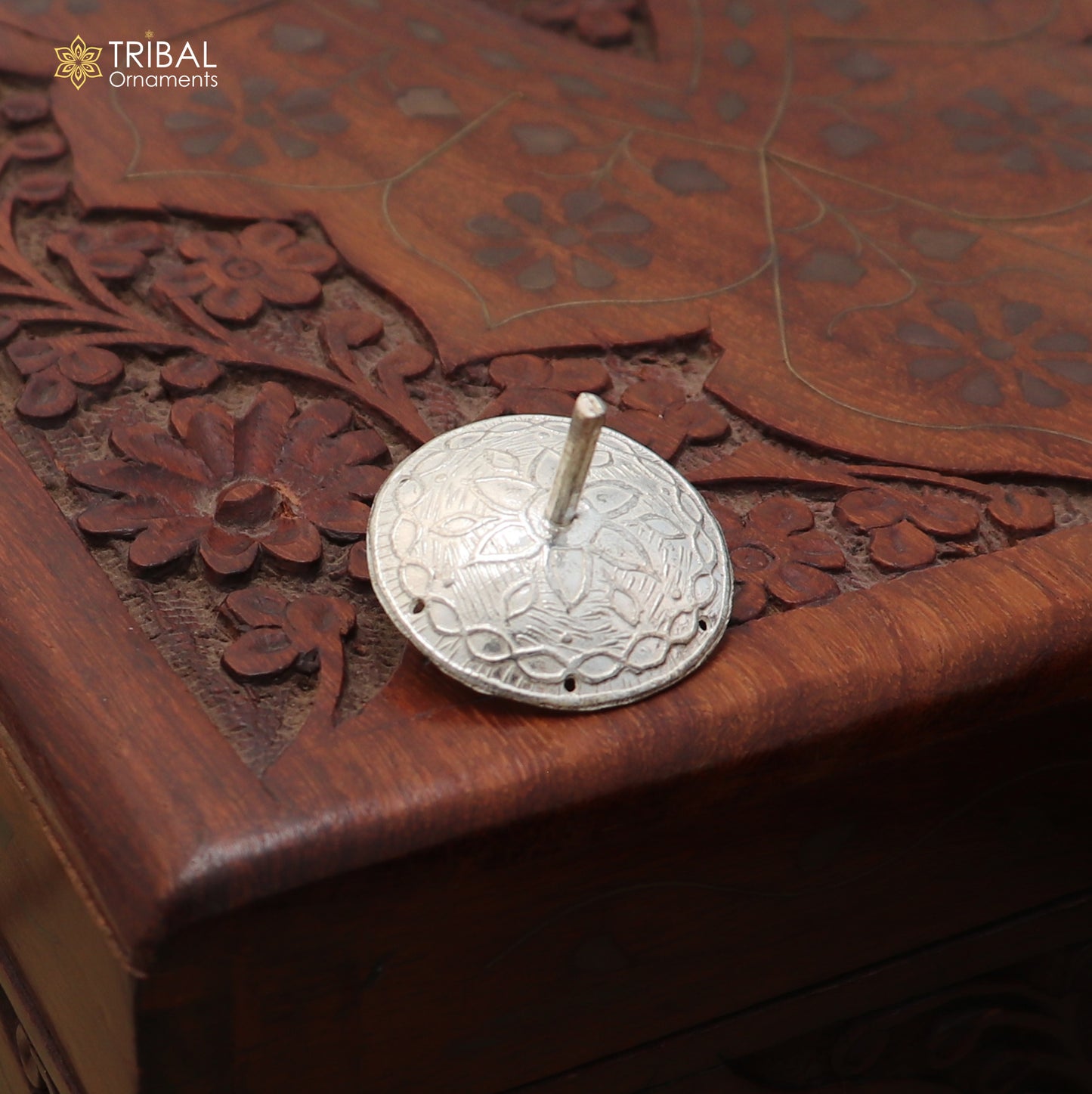 925 sterling silver Firki or Lattu toy for your baby Krishna idols article art882