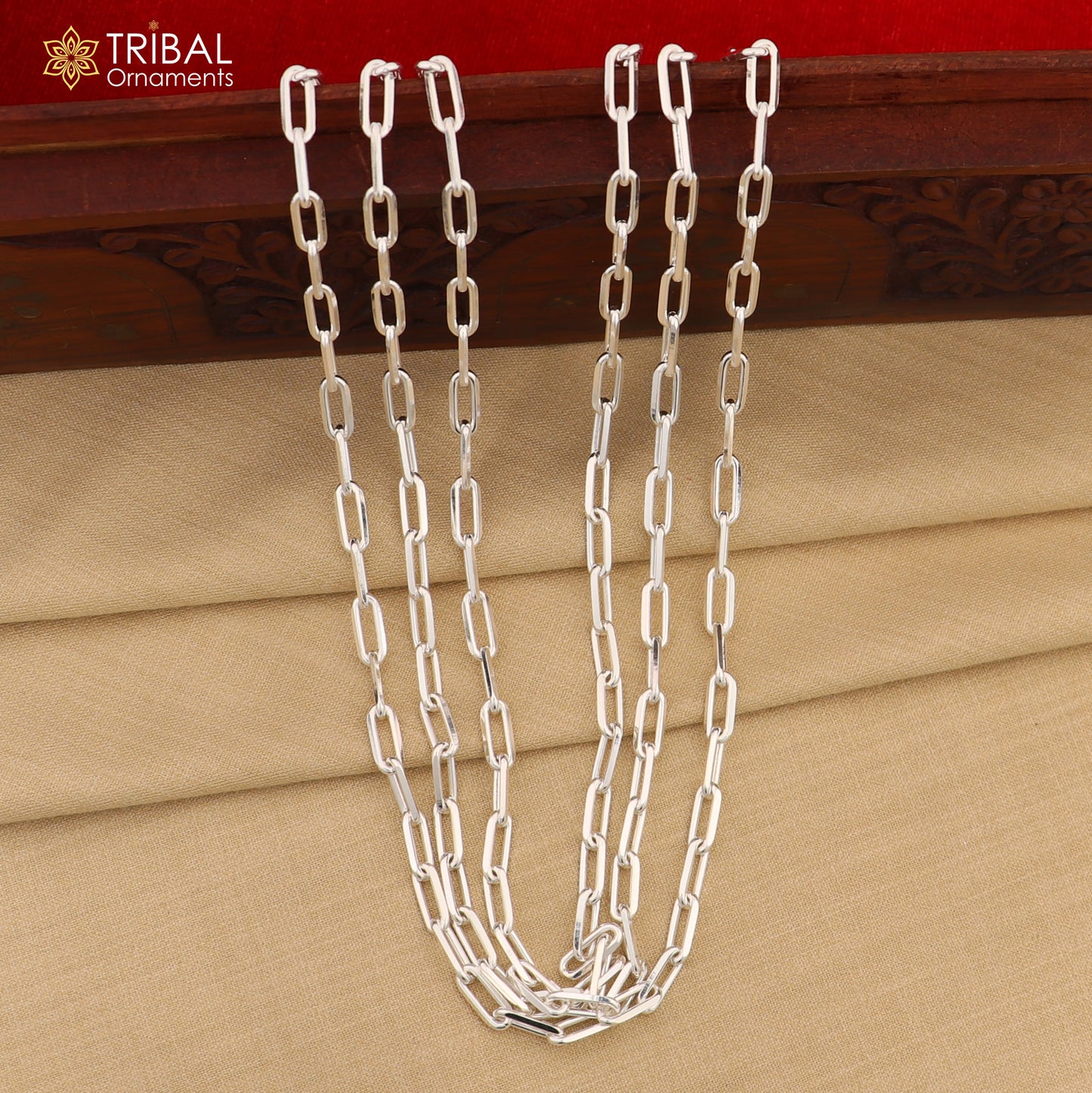 5mm 925 sterling silver handmade amazing delicate solid Rolo high quality link chains necklace, best gifting unisex necklace chain ch589