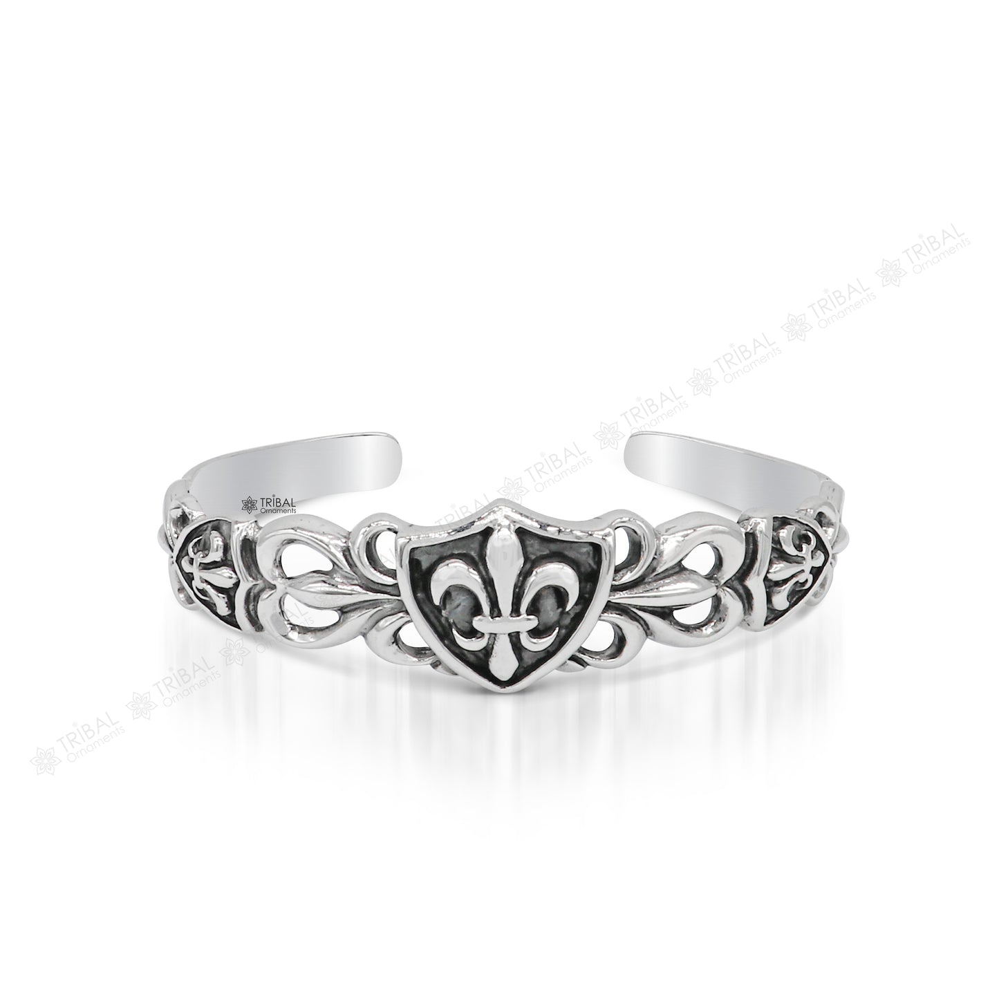 925 sterling silver customized adjustable tribal cuff bracelet kada, excellent cuff bangle bracelet Tribal ethnic boho jewelry cuff98 - TRIBAL ORNAMENTS