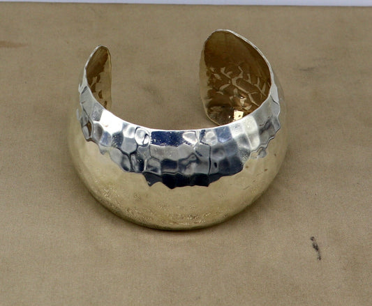 925 pure sterling silver stylish spotted doted adjustable bangle bracelet, cuff bracelet best brides made wedding gifting jewelry cuff18 - TRIBAL ORNAMENTS