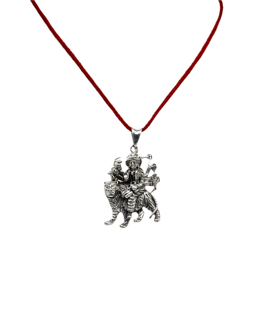 925 sterling silver customized vintage style Goddess Durga/Bhawani MA Pendant, amazing design stunning pendant unisex gifting jewelry ssp500 - TRIBAL ORNAMENTS