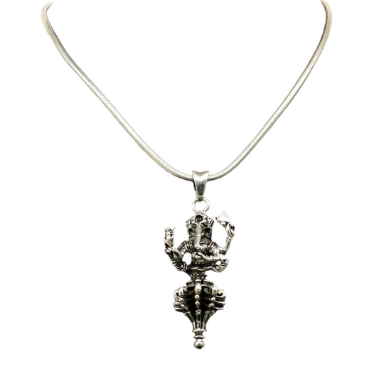 Vintage trendy 925 sterling silver handmade Lord Ganesha pendant, amazing stylish unisex pendant locket personalized jewelry ssp512 - TRIBAL ORNAMENTS
