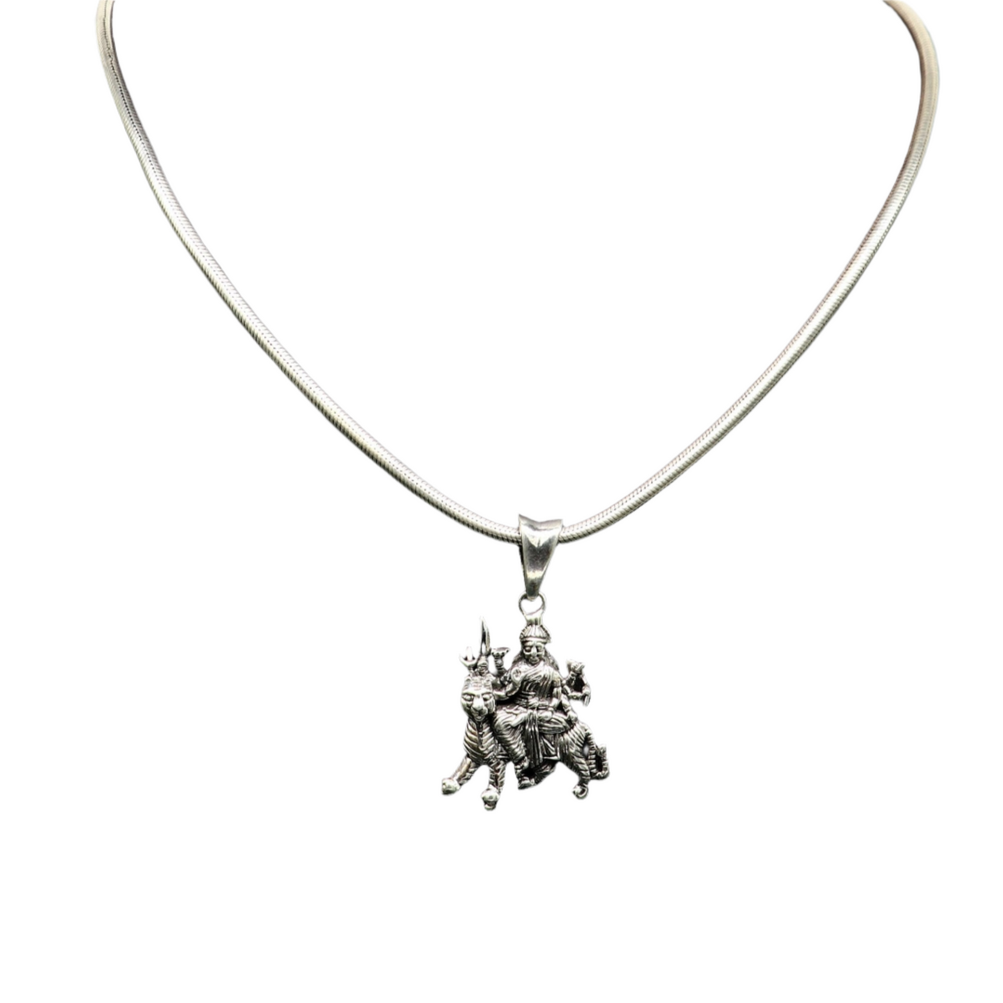 925 sterling silver blessing Goddess bhawani/ Durga maa pendant, amazing unisex pendant locket personalized jewelry tribal jewelry ssp442 - TRIBAL ORNAMENTS