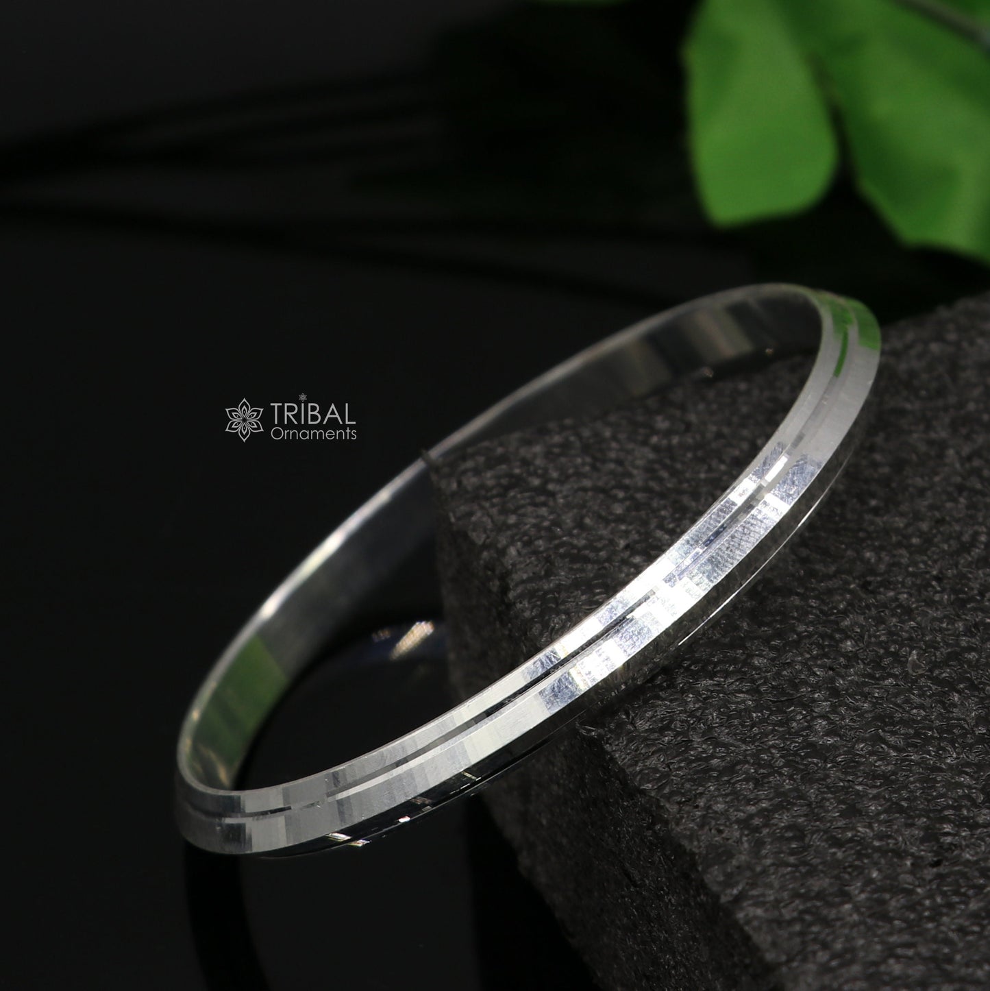 Punjabi sikh uisex kada,925 sterling silver handmade solid kada bracelet bangle for unisex, solid silver personalized jewelry nsk791 - TRIBAL ORNAMENTS