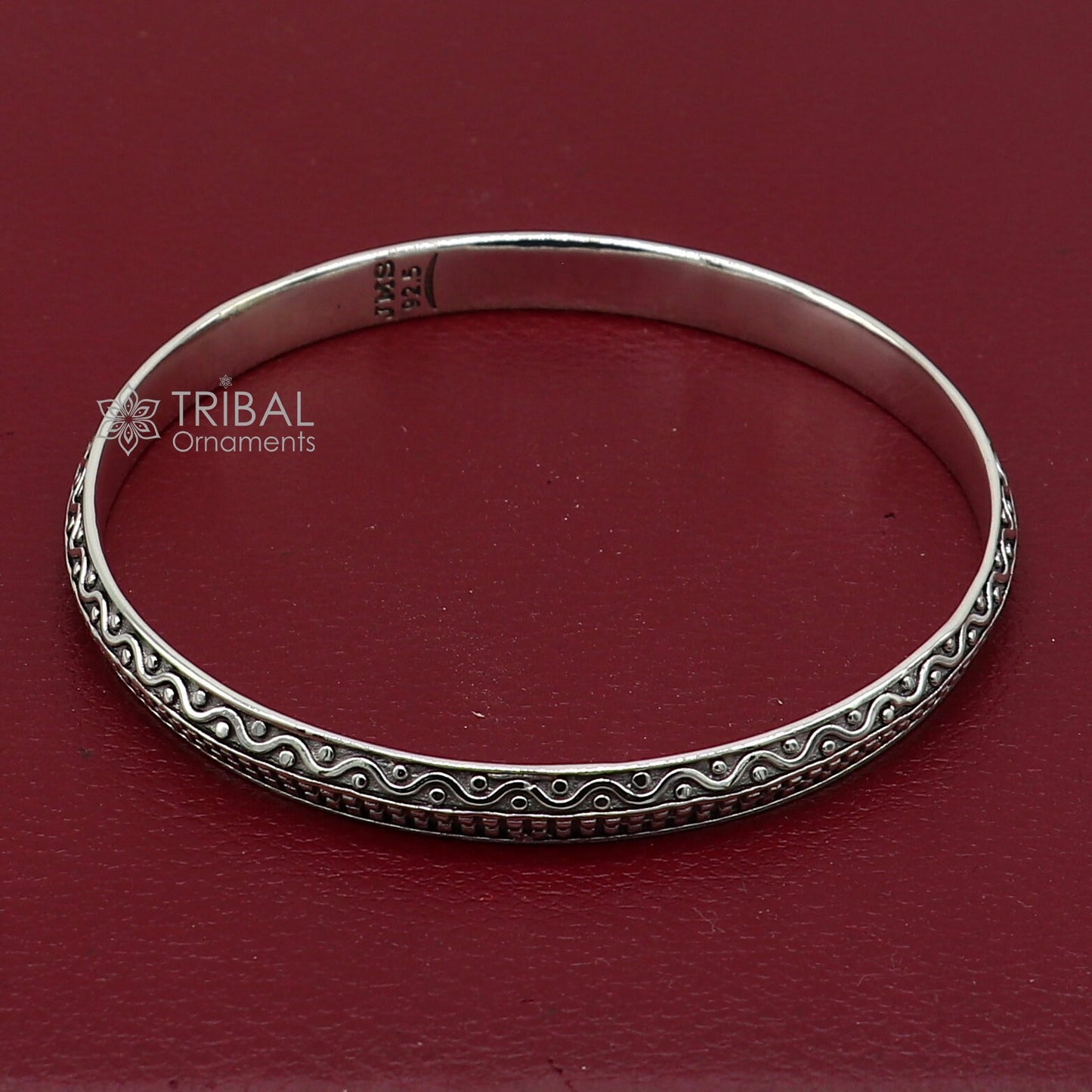 925 sterling silver handmade Punjabis shikha men's women's kada bracelet, amazing designer kada fashion delicate kada nsk818 - TRIBAL ORNAMENTS