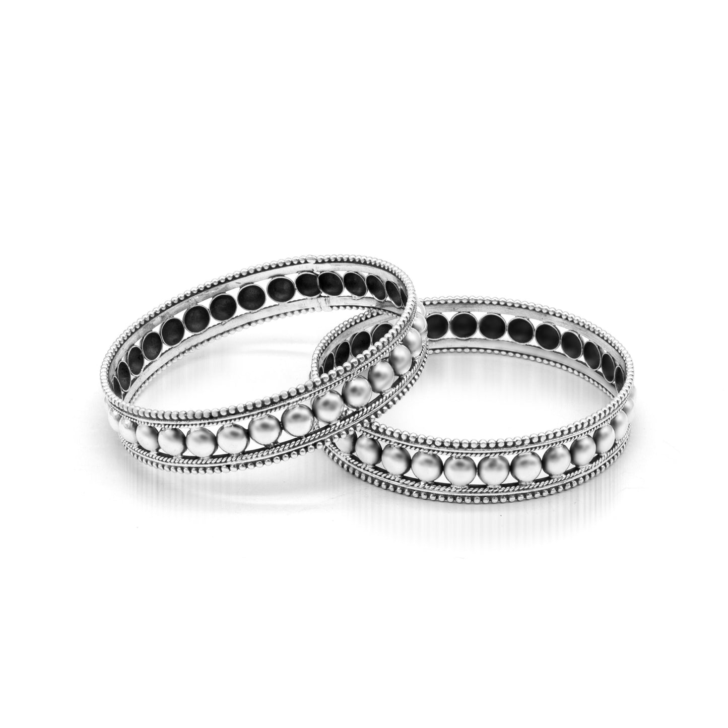 925 sterling silver handmade Vintage design bangle bracelet tribal ethnic jewelry nba421 - TRIBAL ORNAMENTS