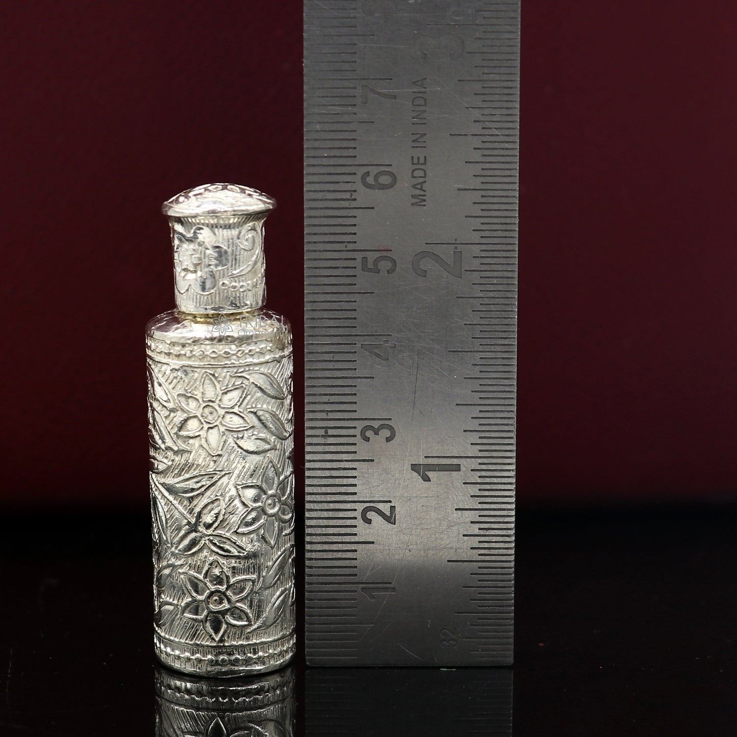 925 sterling silver Sindur box, brides box/casket box /sindur box collection, container box, eyeliner box gifting stb856 - TRIBAL ORNAMENTS