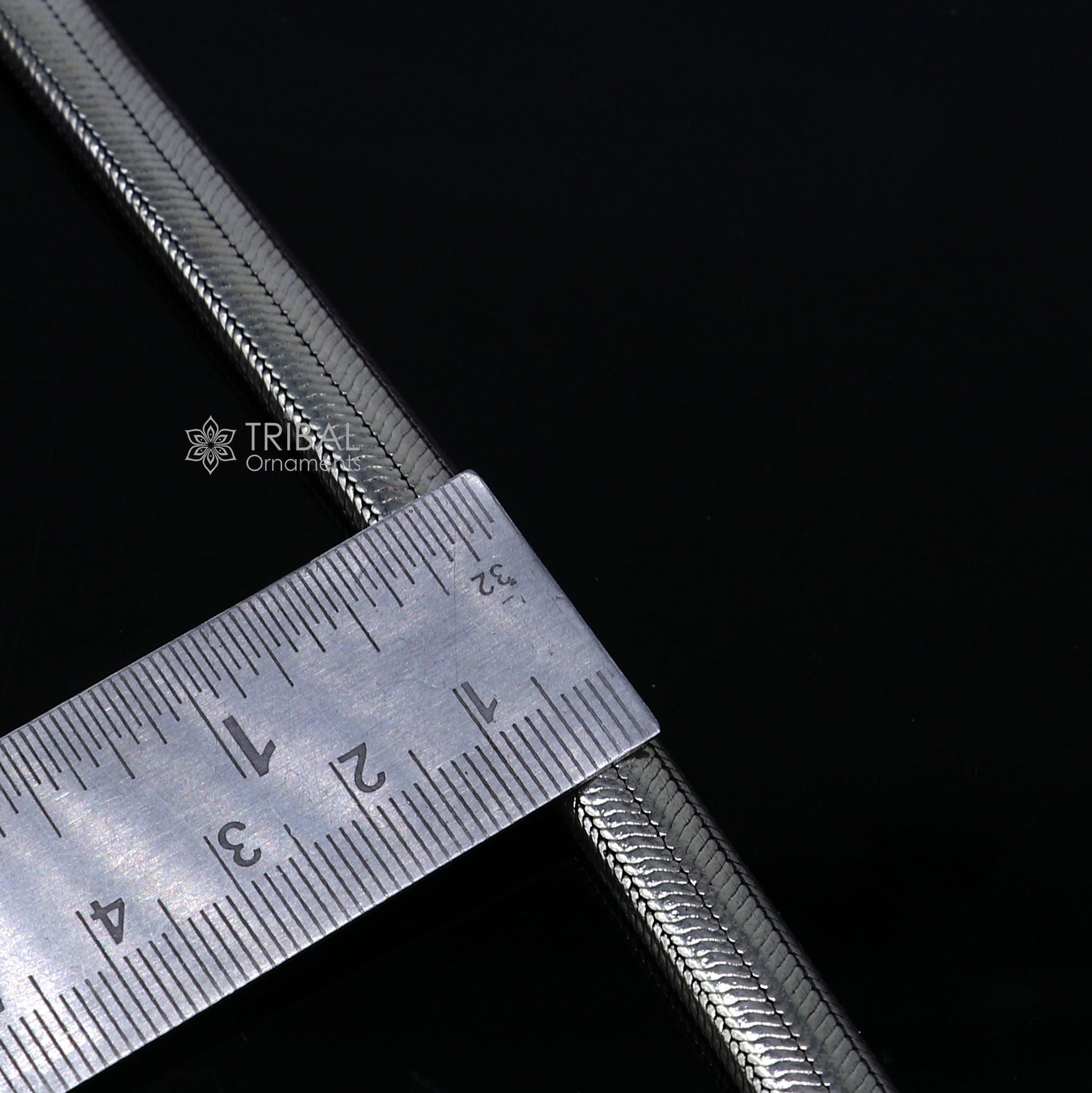 20" inches handmade solid half round D shape snake chain heavy 9mm necklace, amazing luxury royal gifting vintage designer jewelry ch601 - TRIBAL ORNAMENTS