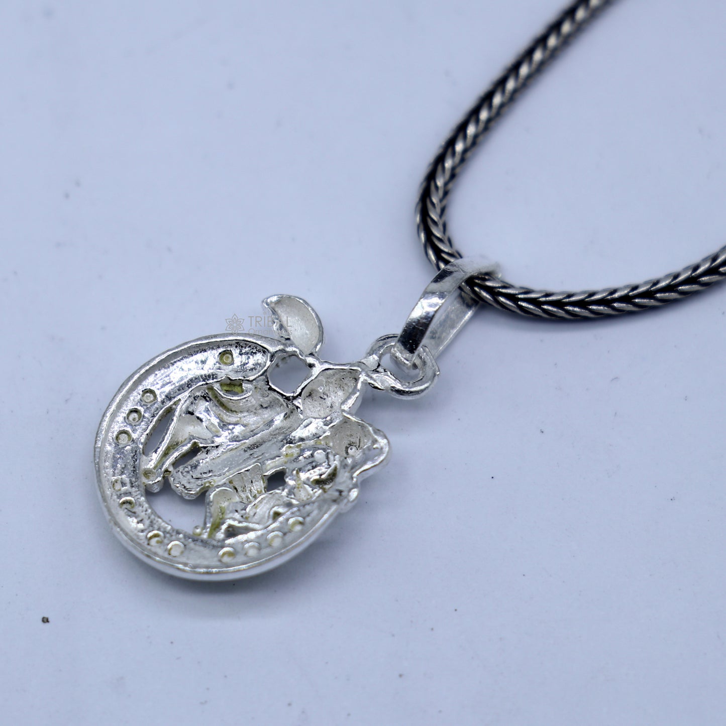 925 pure silver lord HANUMAN pendant best gifting pendant, wheat chain necklace locket best gifting delicate unisex jewelry Nsp846 - TRIBAL ORNAMENTS