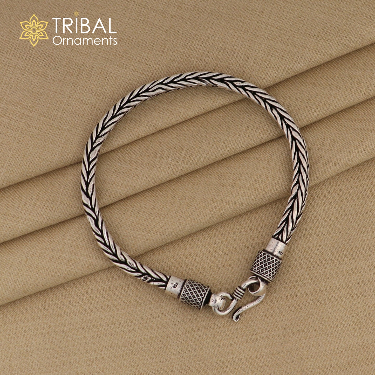 8"/ 8.5" 5mm 925 sterling silver wheat design chain bracelet unisex jewelry sbr767