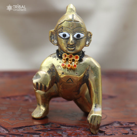925 sterling silver orange stone necklace for idols or god statues gold polished jewelry set879