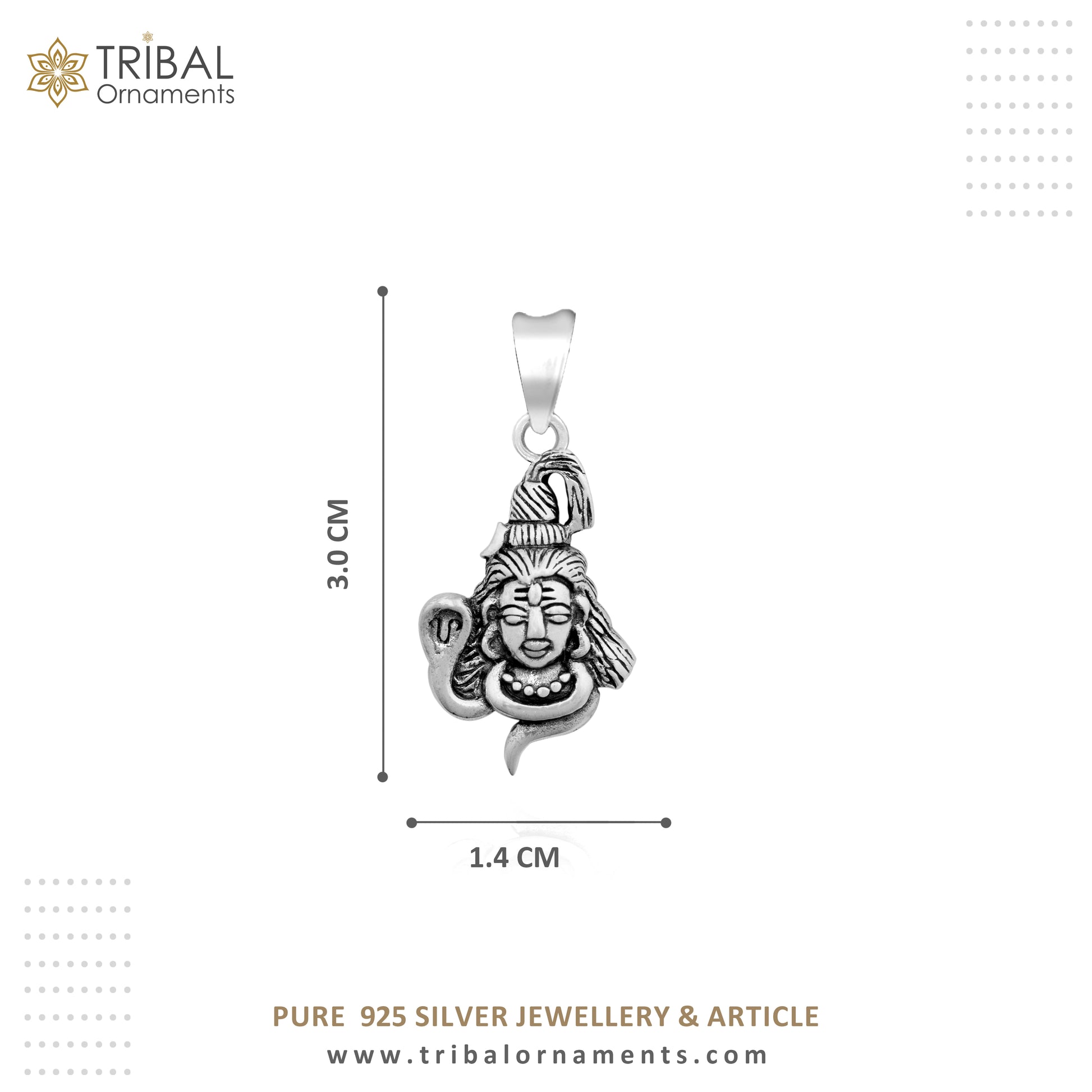 925 sterling silver amazing designer Hindu idol Lord Shiva pendant, excellent gifting unisex locket pendant customized jewelry ssp1647 - TRIBAL ORNAMENTS
