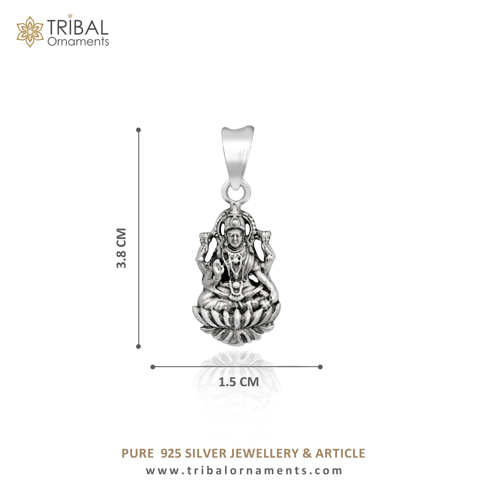 925 sterling silver customized vintage antique style Goddess Laxmi Pendant, amazing design stunning pendant unisex gifting jewelry ssp538 - TRIBAL ORNAMENTS