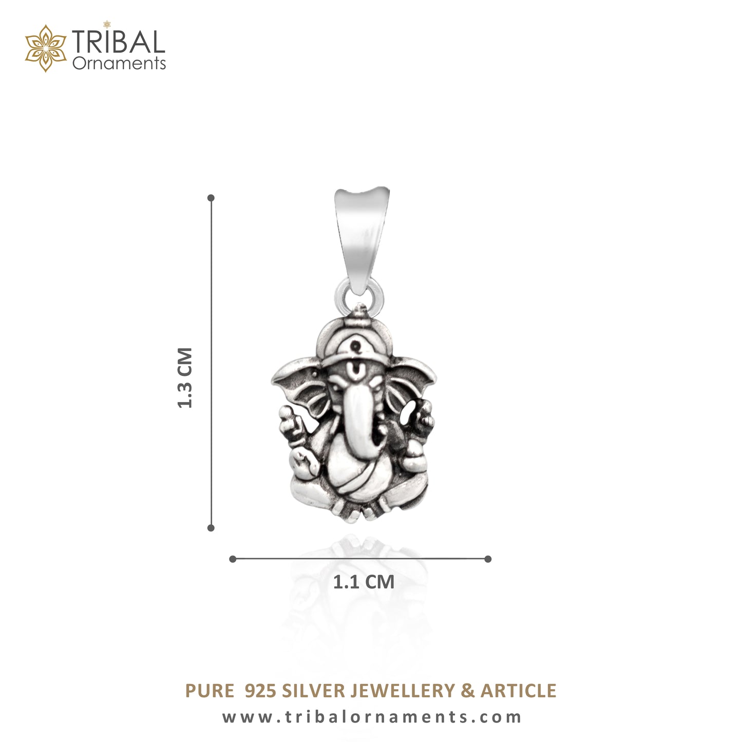 Divine pendant 925 sterling silver handmade Lord Ganesha pendant, amazing stylish unisex pendant personalized jewelry ssp1637 - TRIBAL ORNAMENTS
