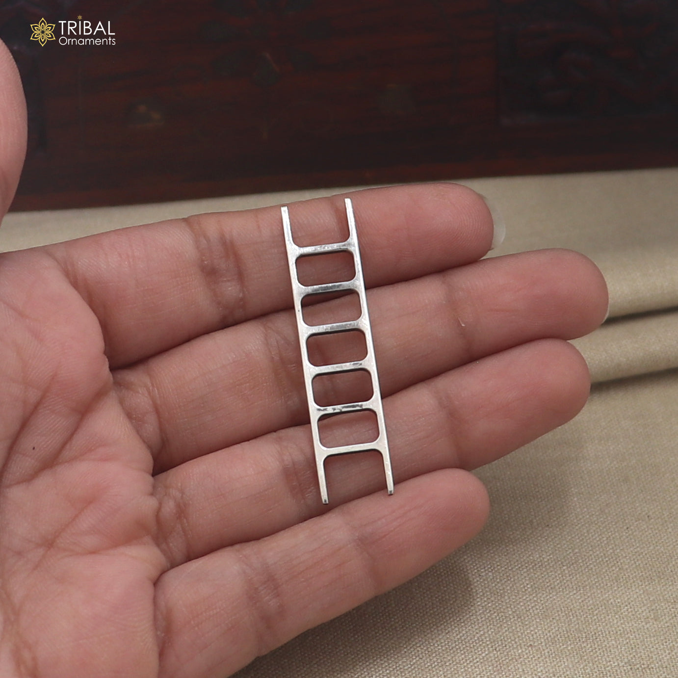 925 sterling silver ladder 6 steps silver stair amazing puja article silver utensils su1465
