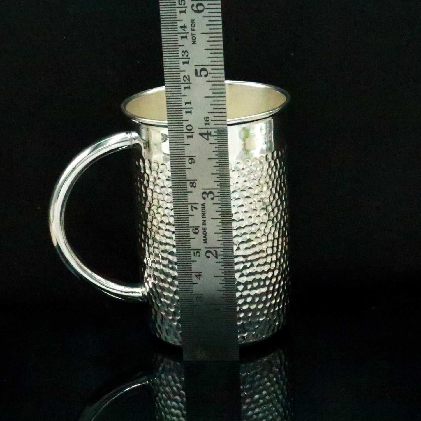 925 pure sterling silver water milk cup silver baby food flask, silver utensils gift sv0012