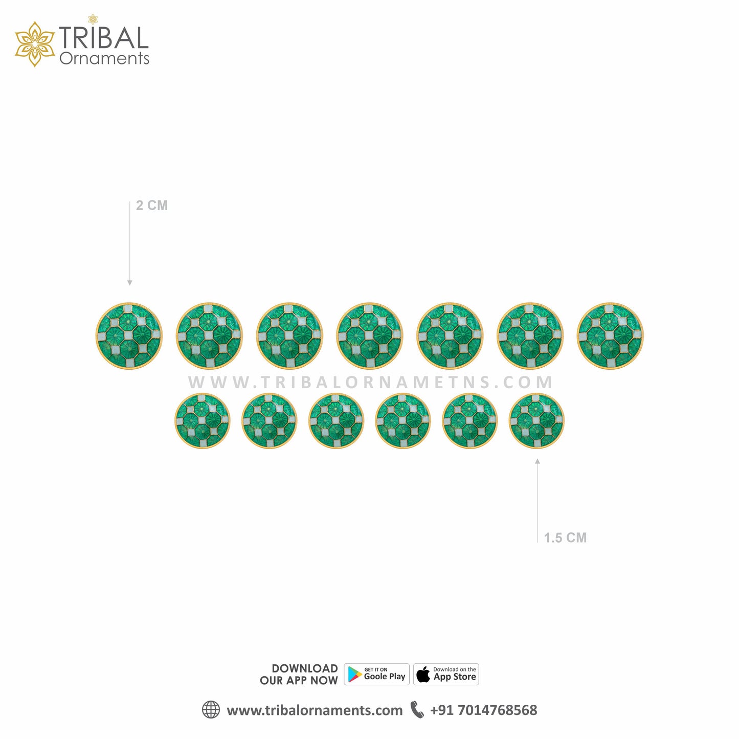 925 Sterling silver handmade gorgeous flower design gold polished buttons set of 13 pc for men's coat or suit, best jewelry for all occasions btn60 - TRIBAL ORNAMENTS