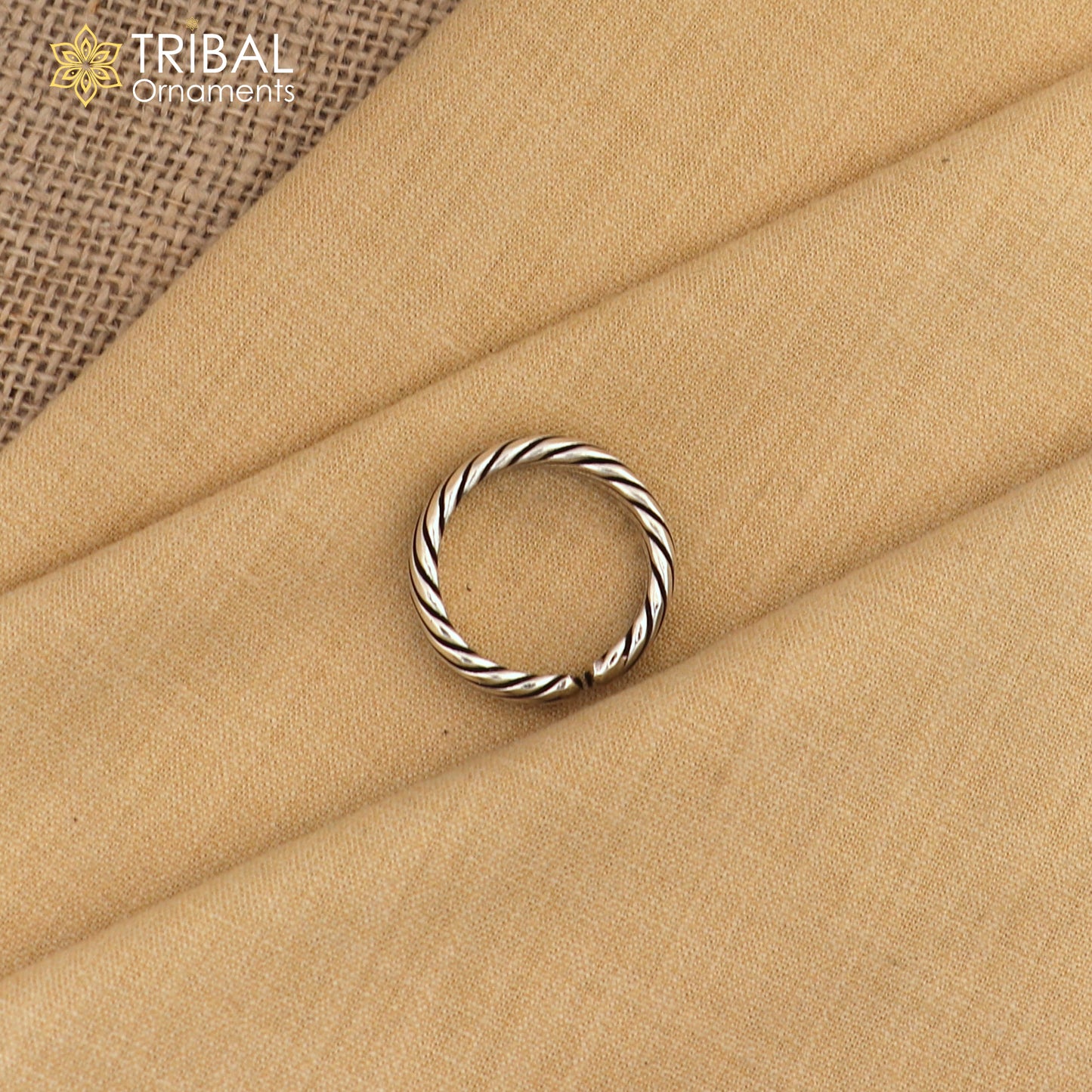 925 sterling silver line design stylish ring unisex Jewelry sr791 - TRIBAL ORNAMENTS