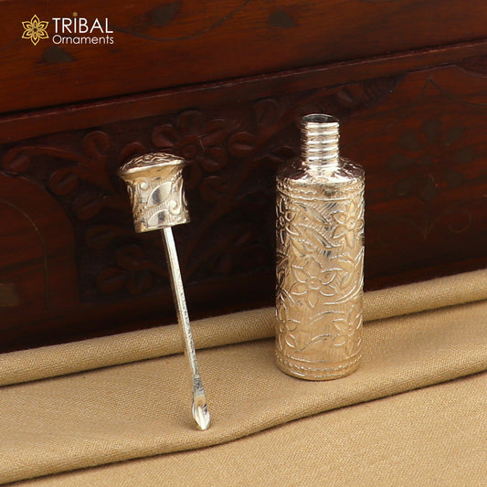 925 sterling silver Sindur box, brides box/casket box /sindur box collection, container box, eyeliner box gifting stb856 - TRIBAL ORNAMENTS