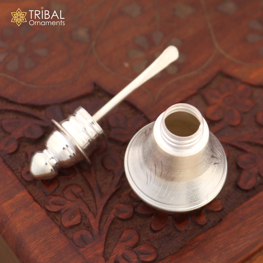 925 sterling silver trinket box, sindoor box/ casket box bridal Vermilion gifts box collection, container box, jewelry box art stb883 - TRIBAL ORNAMENTS