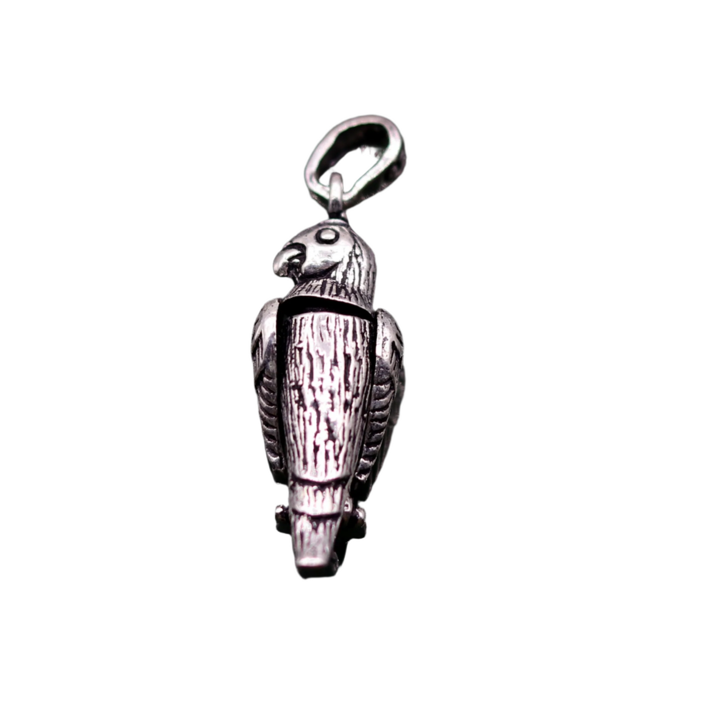 Fabulous parrot shape flexible 925 sterling silver handmade pretty attractive tiny pendant locket excellent unisex gifting jewelry nsp210 - TRIBAL ORNAMENTS