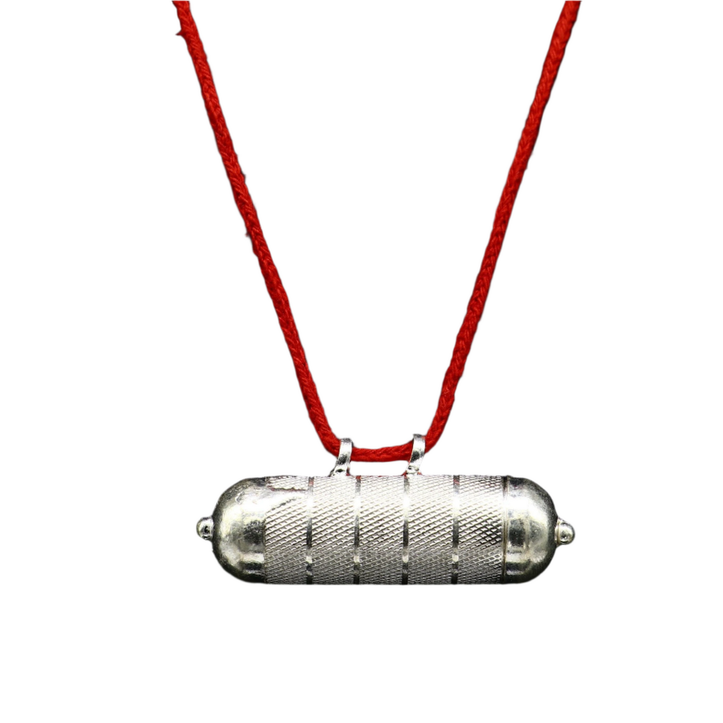 Unique sterling silver handmade gorgeous round shape vintage amulet box pendant, mantra box, silver tabiz , kavacham tribal jewelry nsp590 - TRIBAL ORNAMENTS