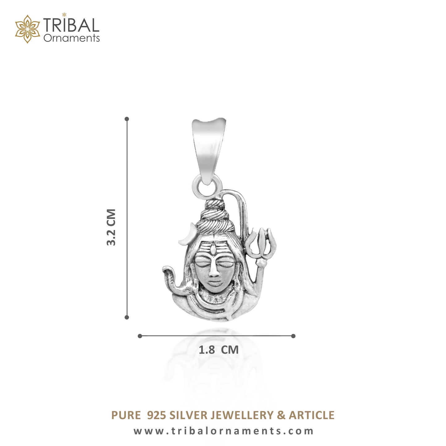 925 sterling silver unique design Hindu idols Lord Shiva pendant, excellent style pendant locket personalized jewelry tribal jewelry ssp552 - TRIBAL ORNAMENTS