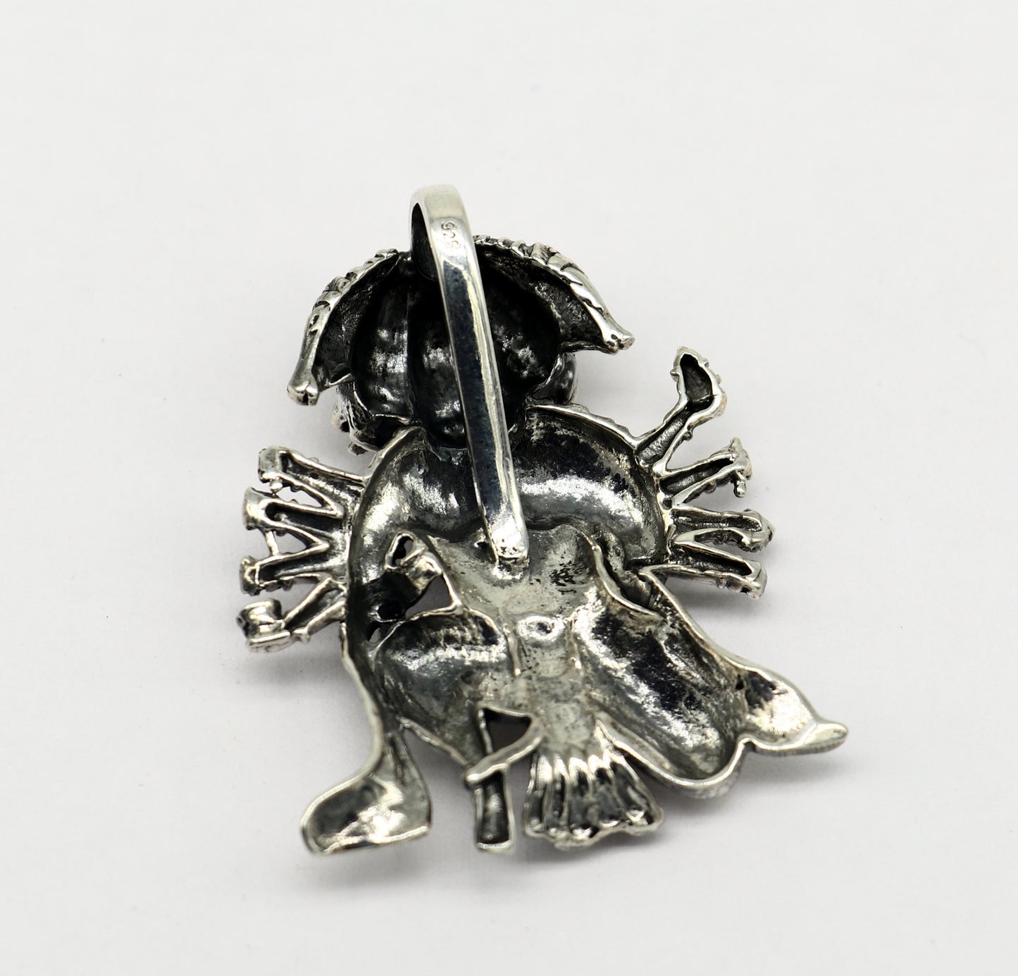 Pure 925 sterling silver handmade Hindu god Lord Panchmukhi Hanuman pendant, amazing designer fabulous pendant unisex gifting jewelry ssp486 - TRIBAL ORNAMENTS