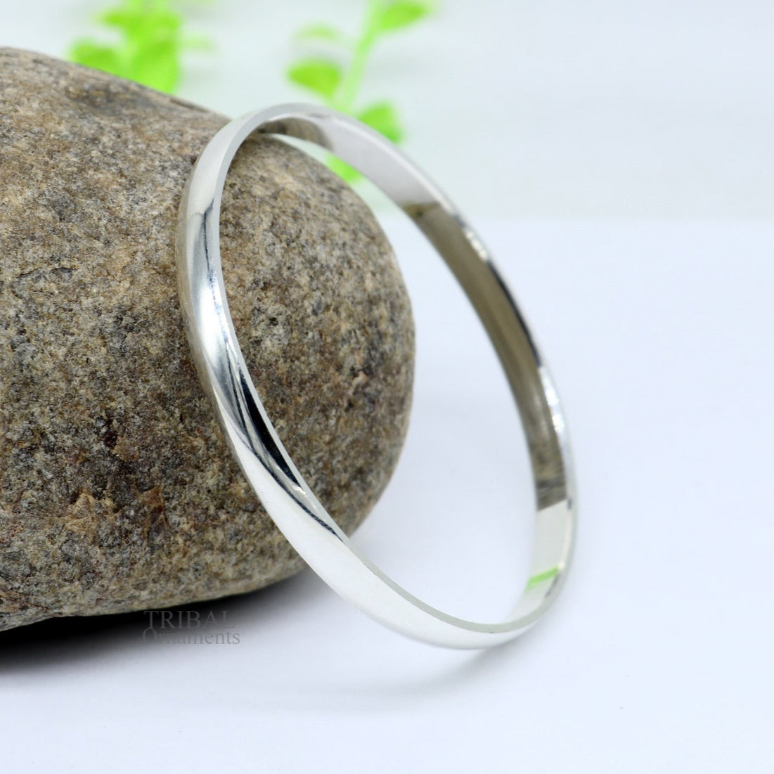 Solid 925 sterling silver handmade punjabi sikha bangle bracelet kada, all sized men's or girl's bangle kada daily use jewelry nsk431 - TRIBAL ORNAMENTS